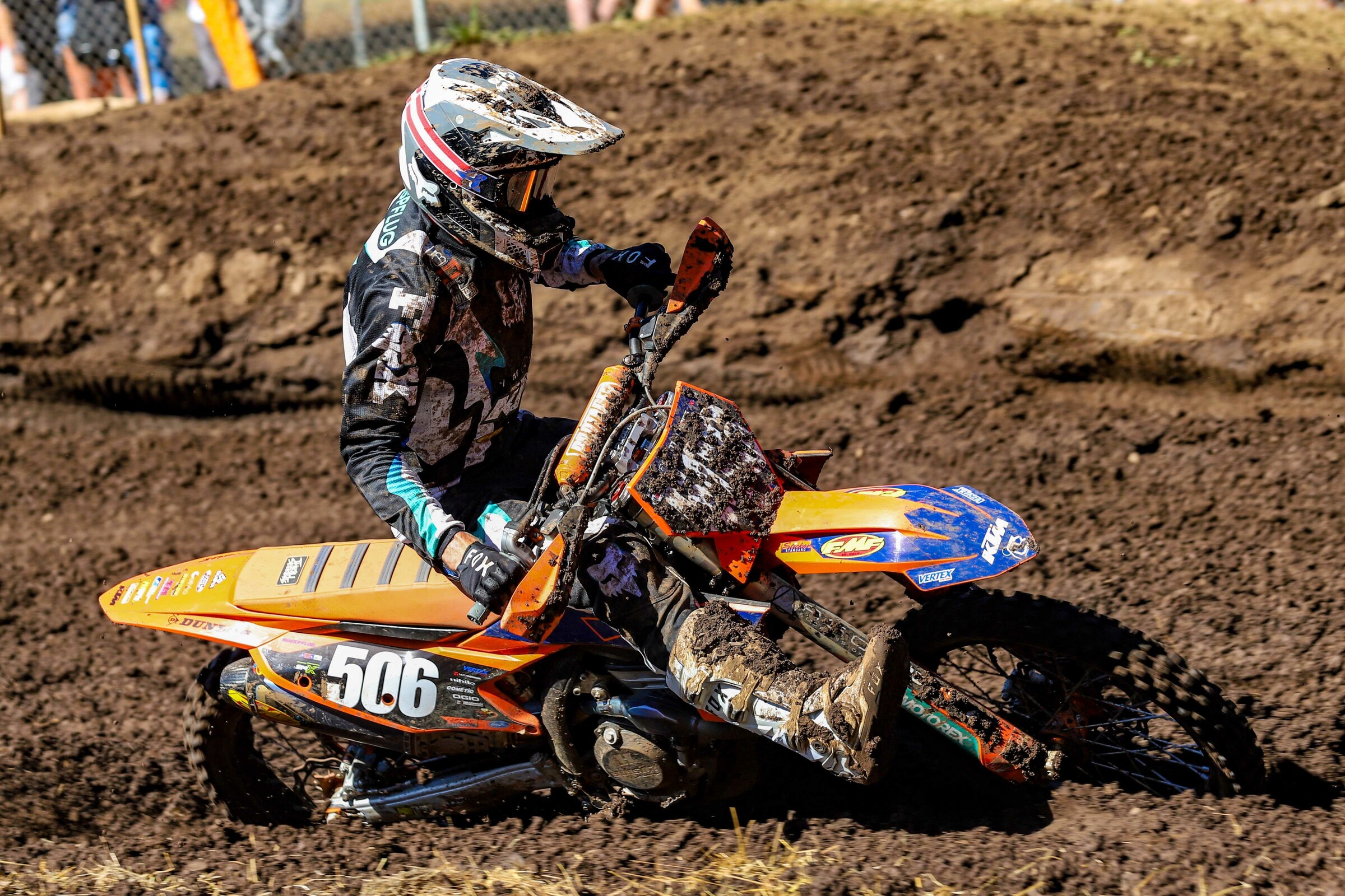 Preston Boespflug topped the 250 group B qualifying sessions in his pro debut.