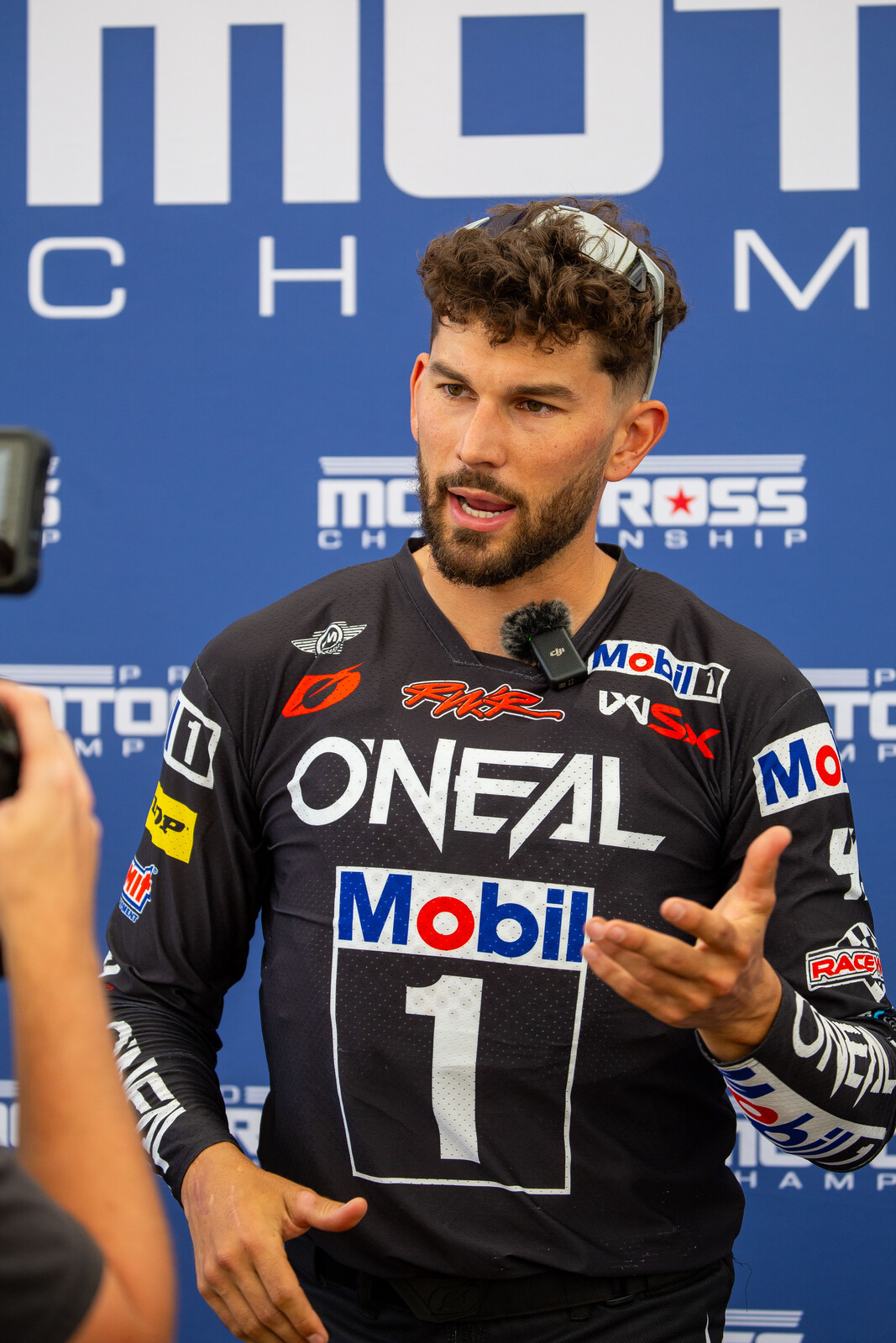 Nichols on Friday media day. He's part of the Rick Ware Racing team as well.