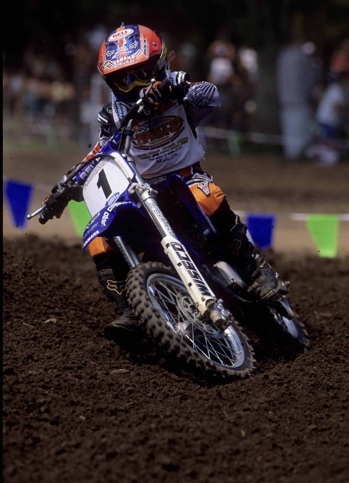Mike Alessi on a Yamaha.