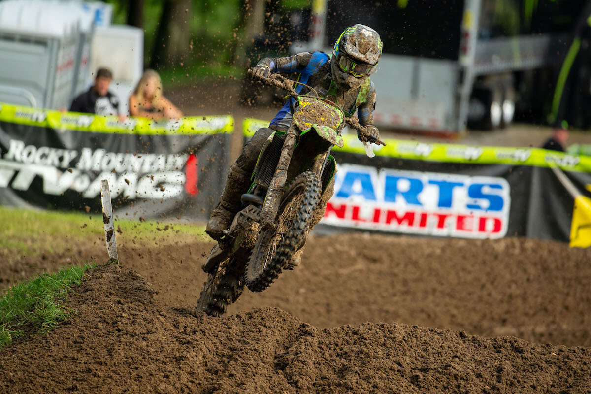 Krystian Janik captured the Moto 2 win in 250 B.