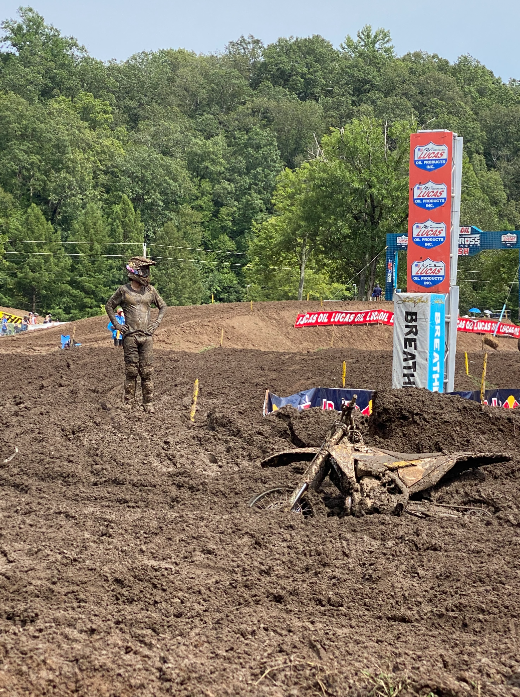 Jason Anderson at the 2020 Loretta Lynn's 2 National.