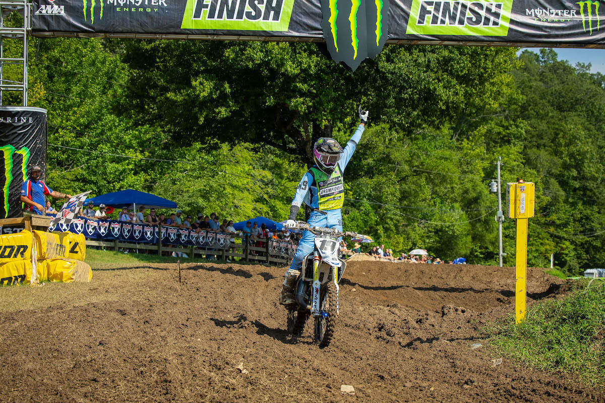 Deacon Denno captured his first AMA National Championship in Supermini 1.