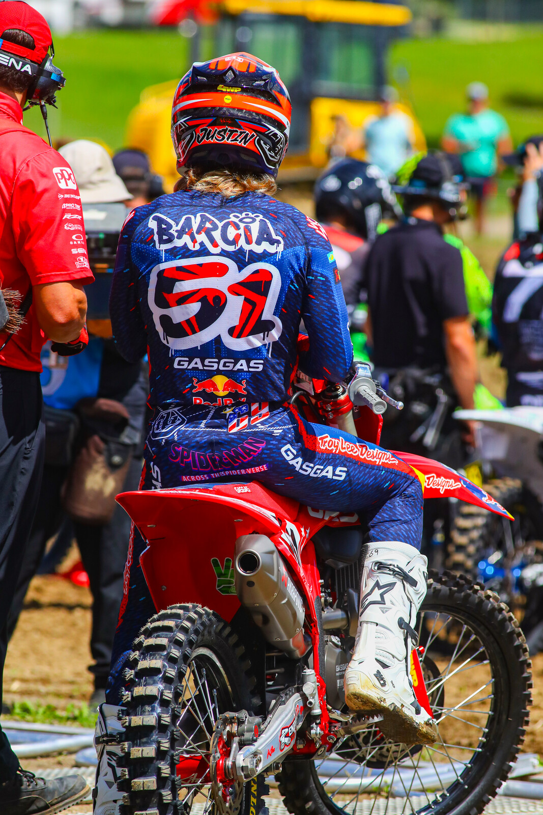 It is good to have Justin Barcia back on the starting gates.