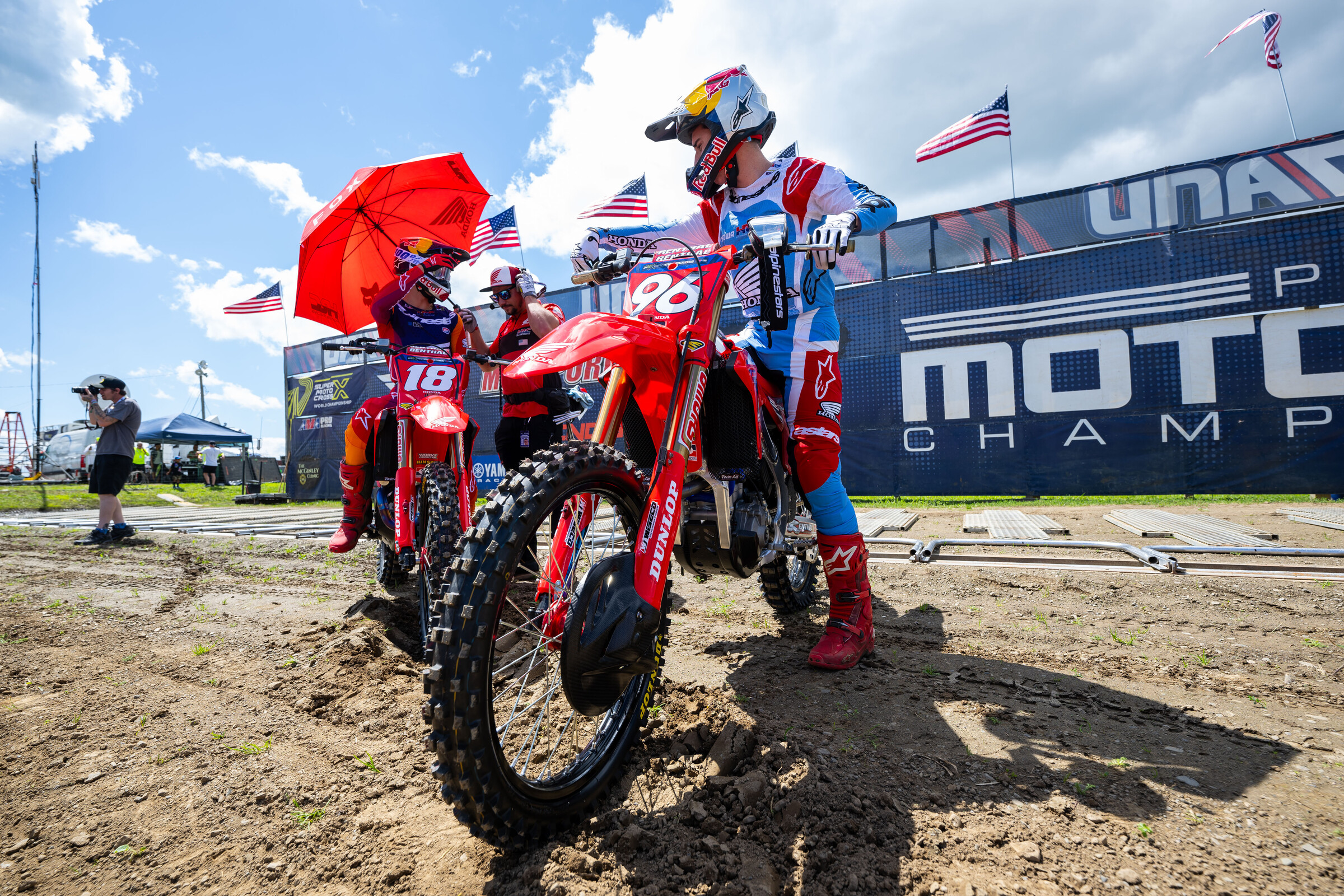 Hunter and Jett Lawrence