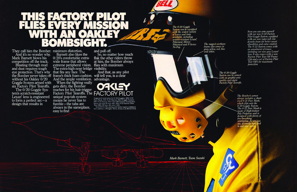 1983 Oakley Ad
