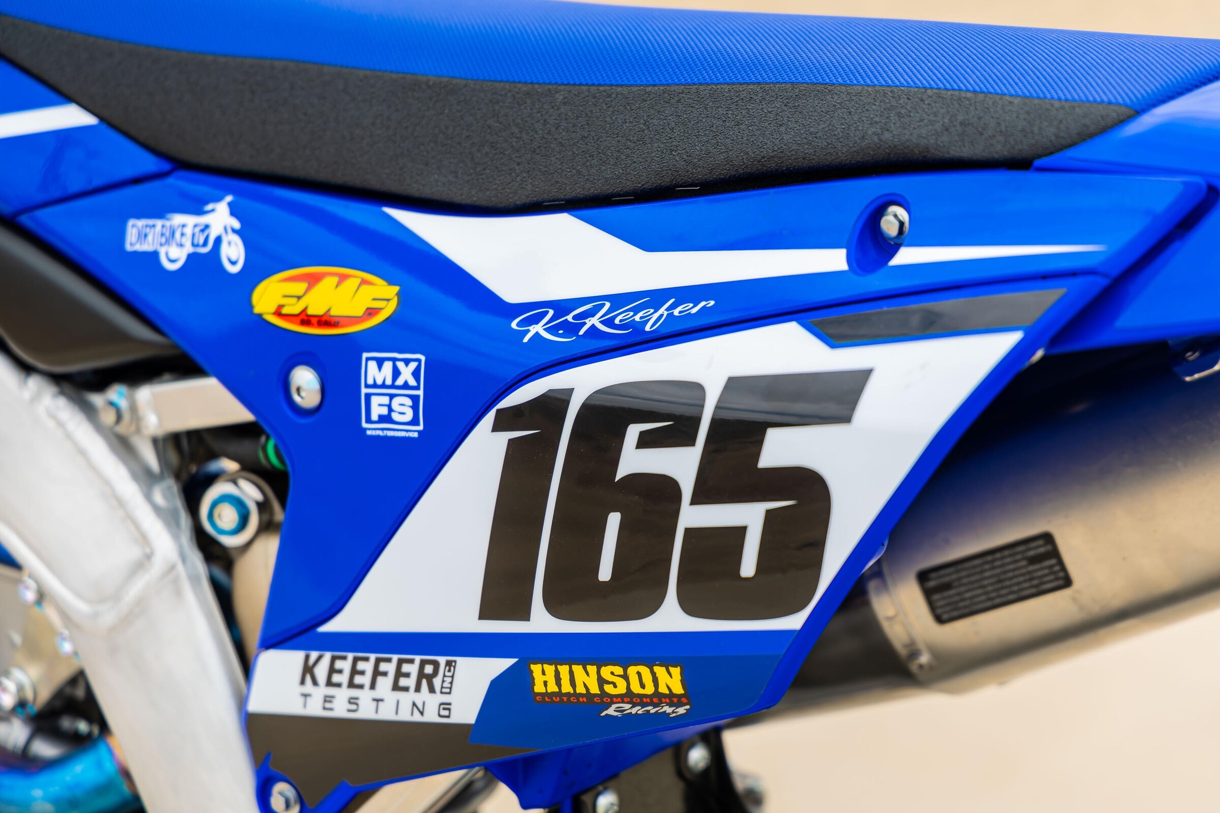 2023 Yamaha YZ450F Garage Build