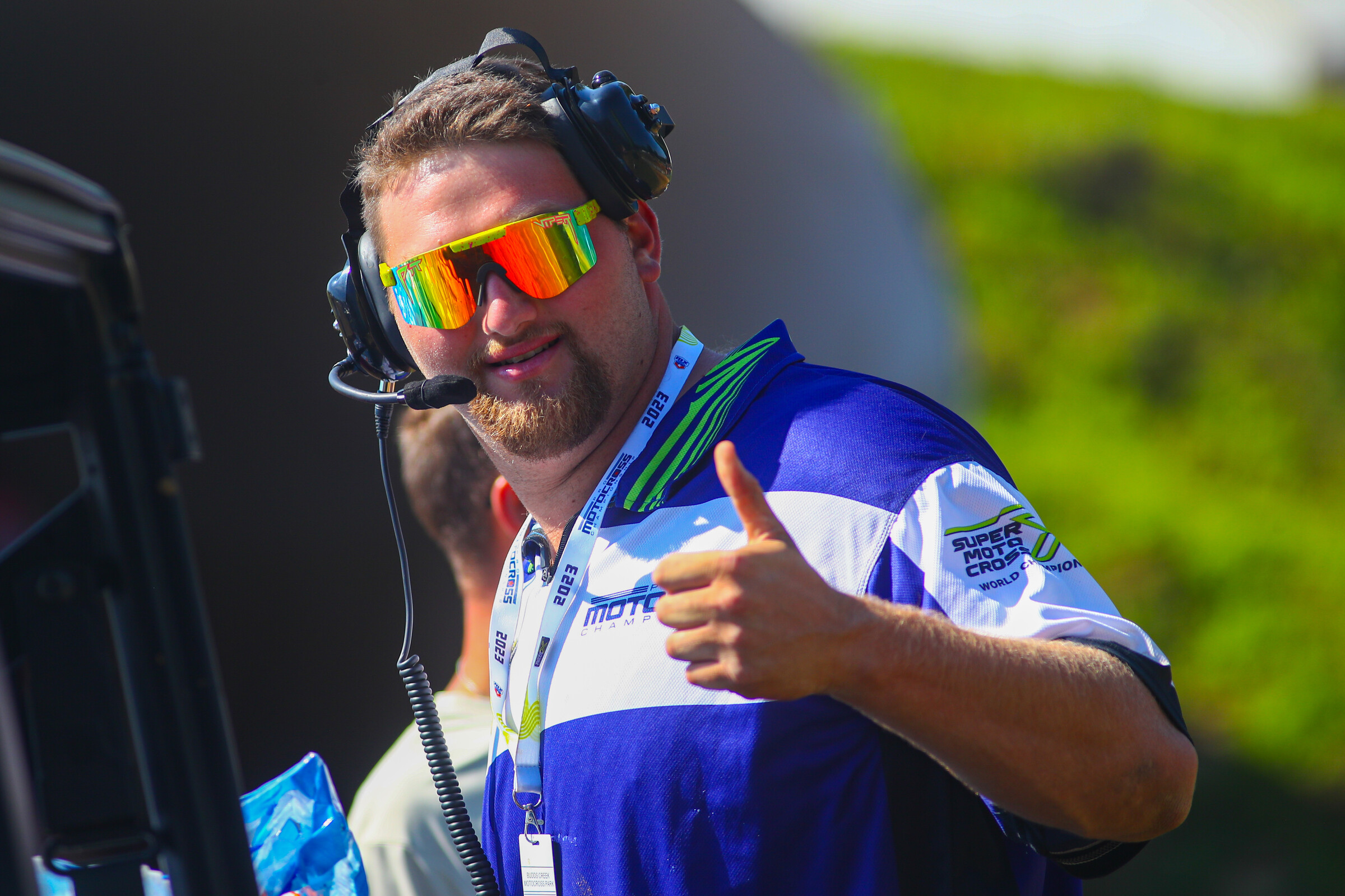 Good start to the morning from Budds Creek Motocross Park boss man Ezra Beasley.