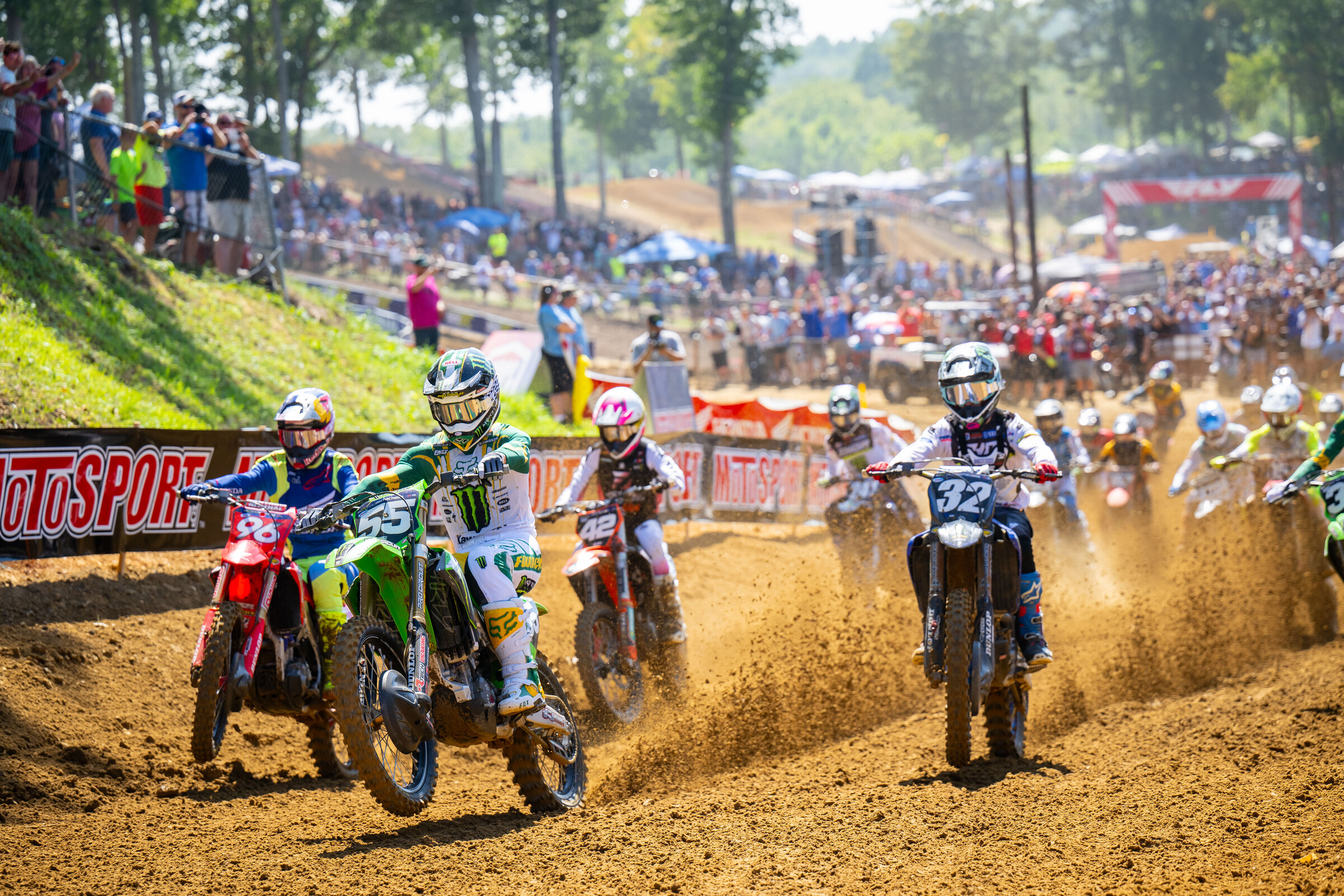 2023 Budds Creek National 250 and 450 Class Video Highlights and Results