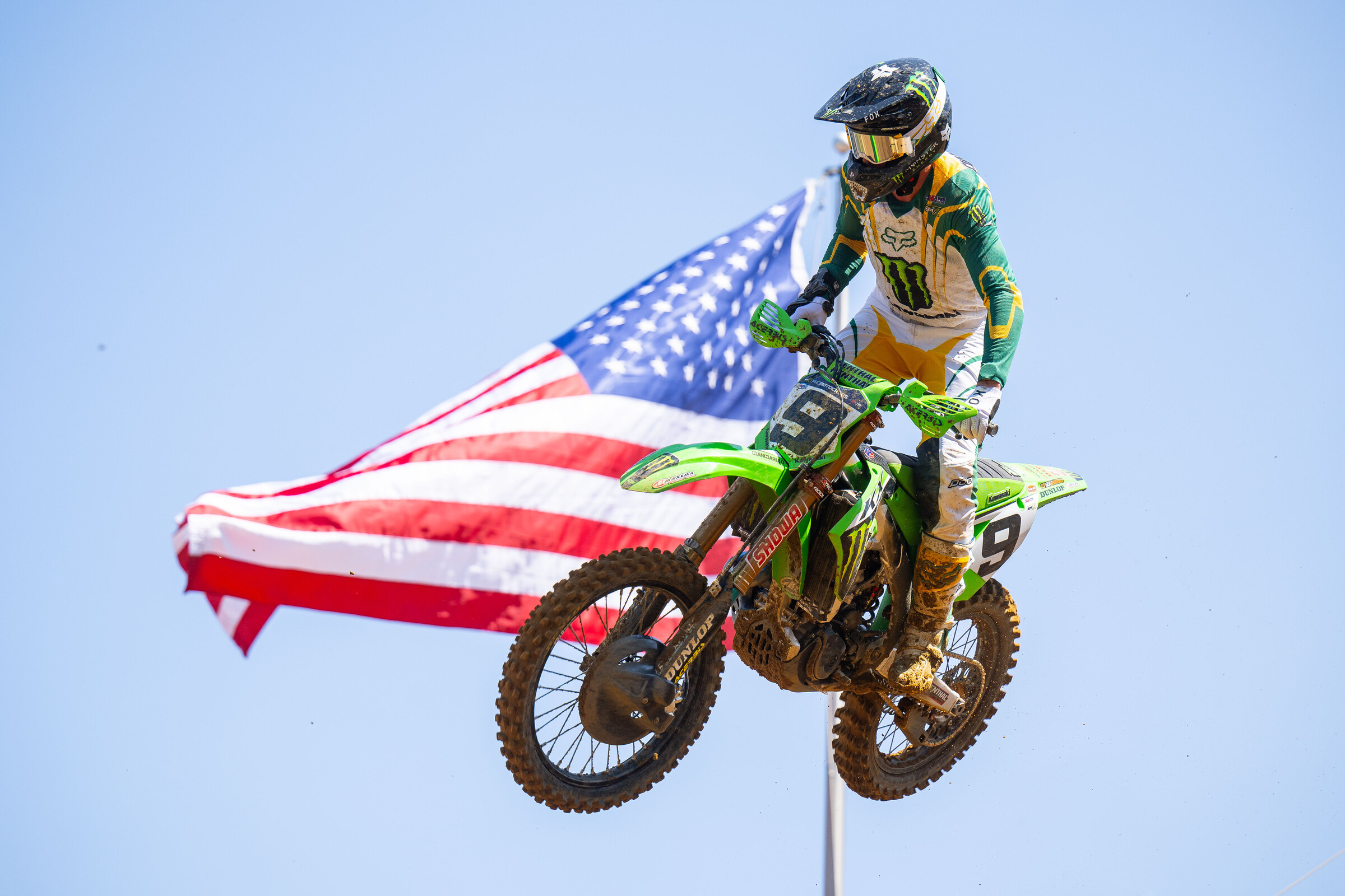 Adam Cianciarulo currently sits P3 in SMX points with one round to go before playoffs begin.