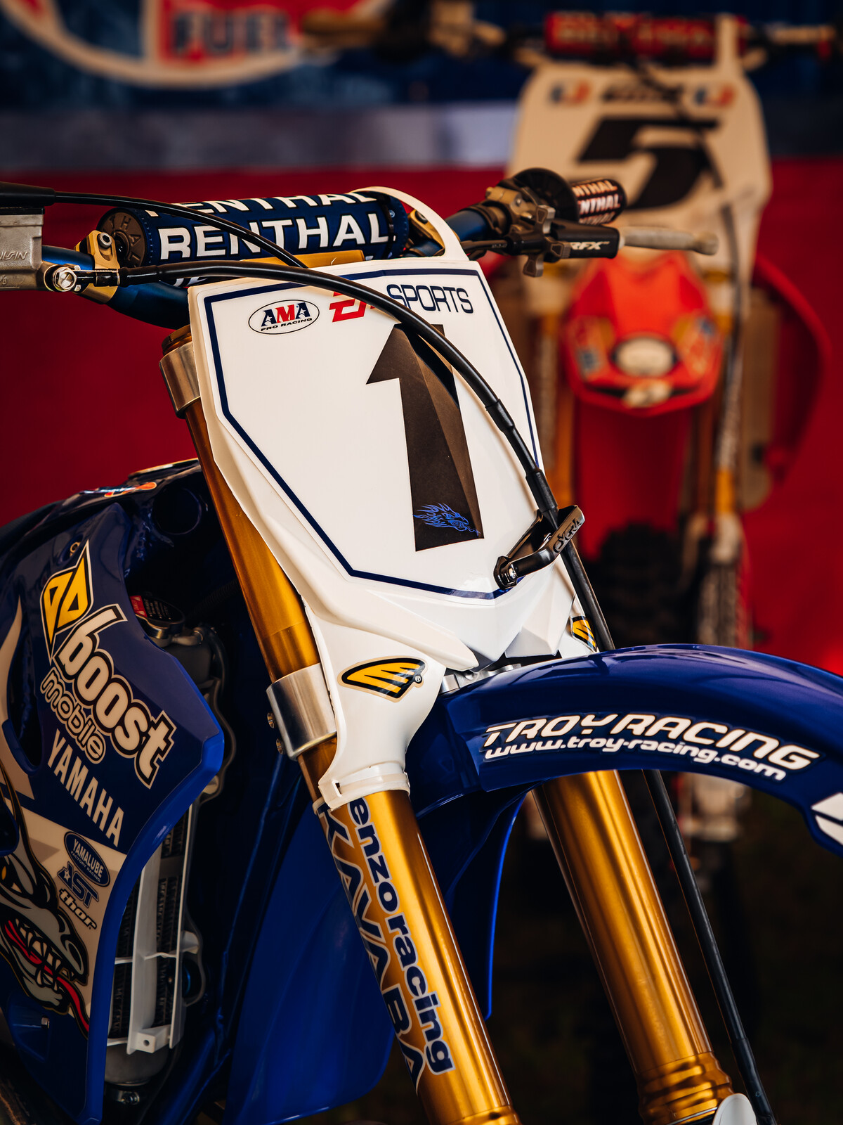 Zach Osborne's race bike.