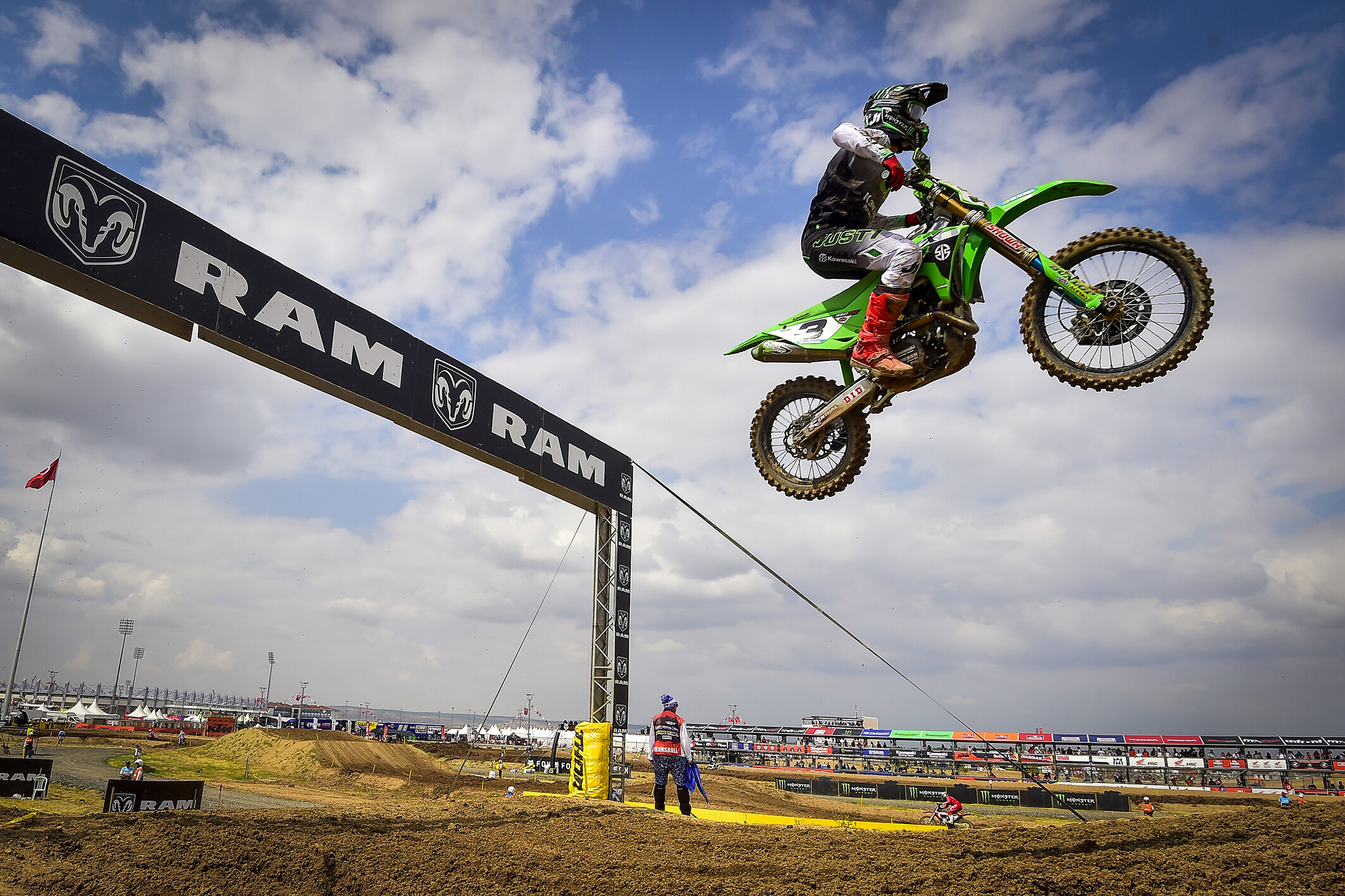 Romain Febvre continued his strong second half of the season with a Moto 1 win. He couldn't quite replicate that in Moto 2, and took second overall.