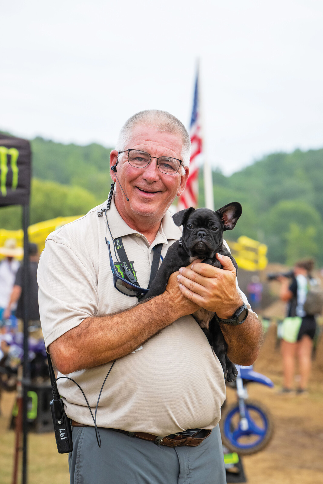 That’s Tim Cotter’s new favorite child, Coal the Little Black Dog.