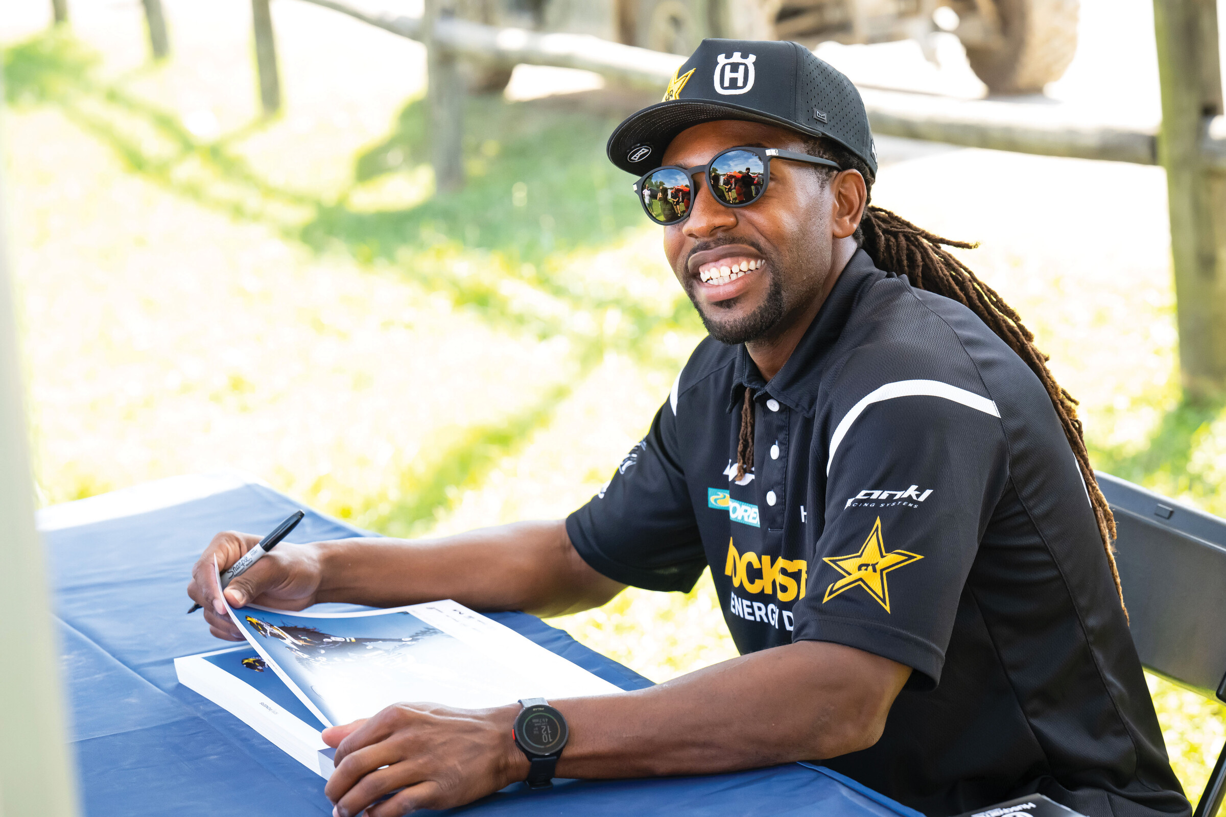 Always a pleasure to have Malcolm Stewart back at the Ranch as well.