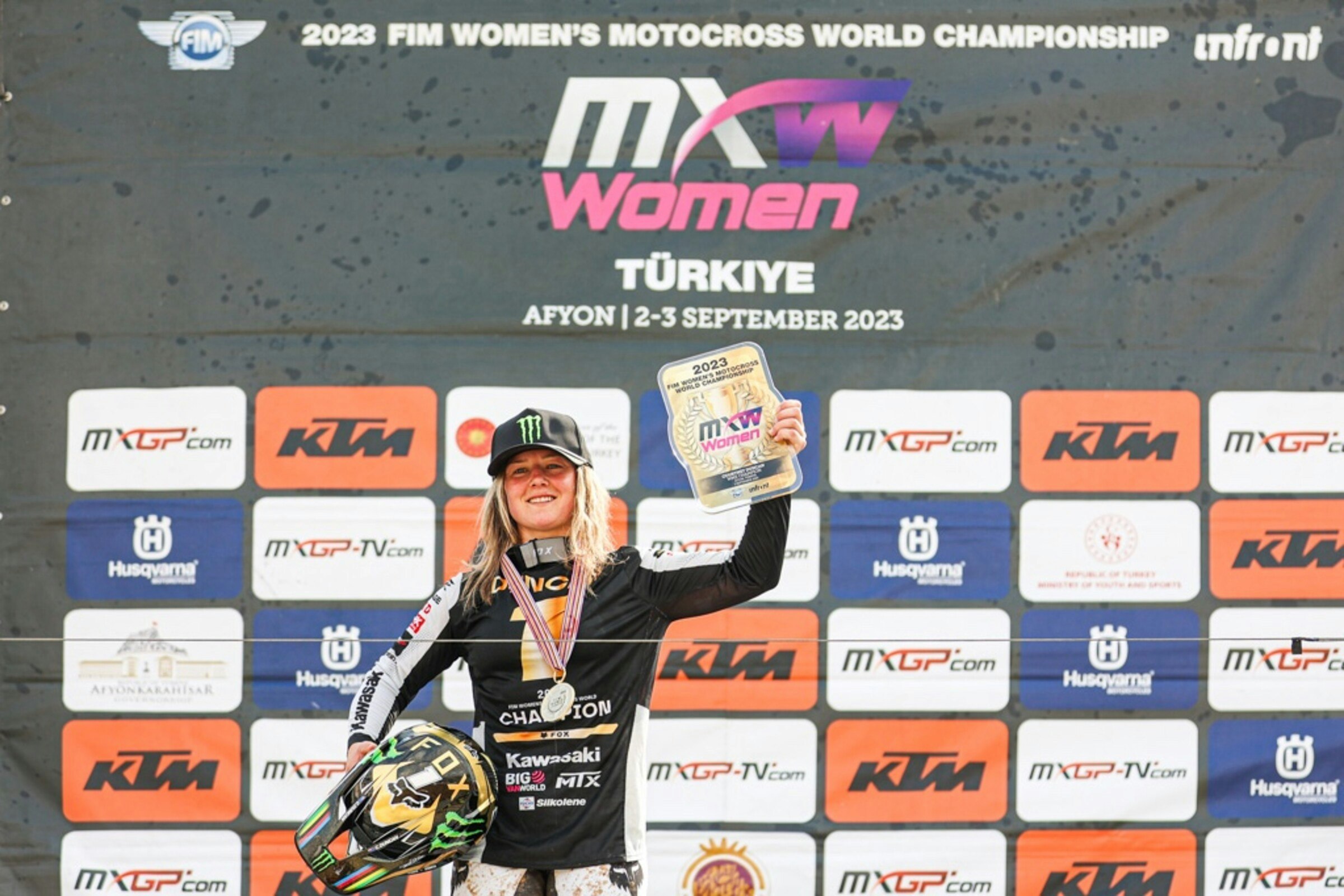 Duncan Dominates in Turkey to Win Her Fourth WMX World Title