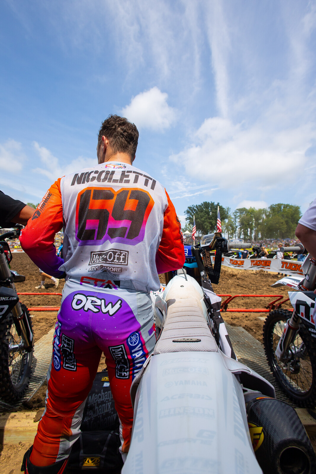 Phil Nicoletti at the 2023 Ironman National.