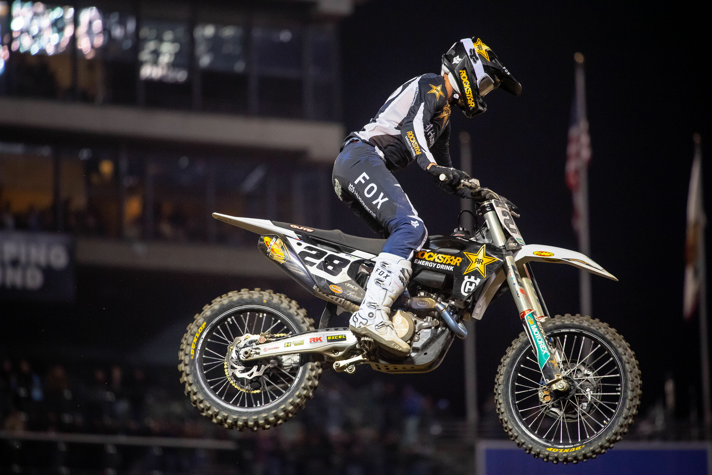 Rockstar Energy Husqvarna Factory Racing sign Kay de Wolf and