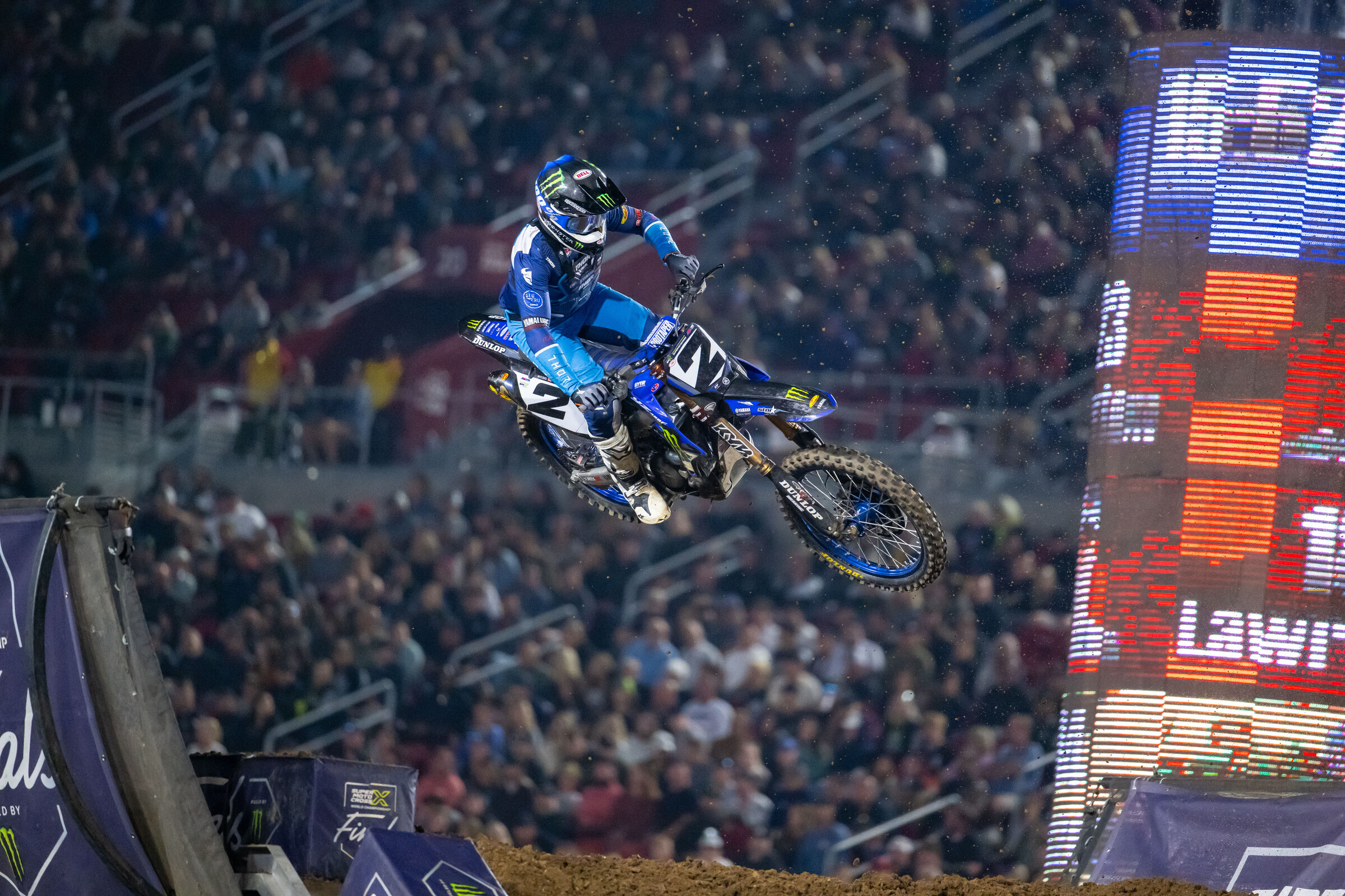 Cooper Webb landed on the box in the final race of the year.
