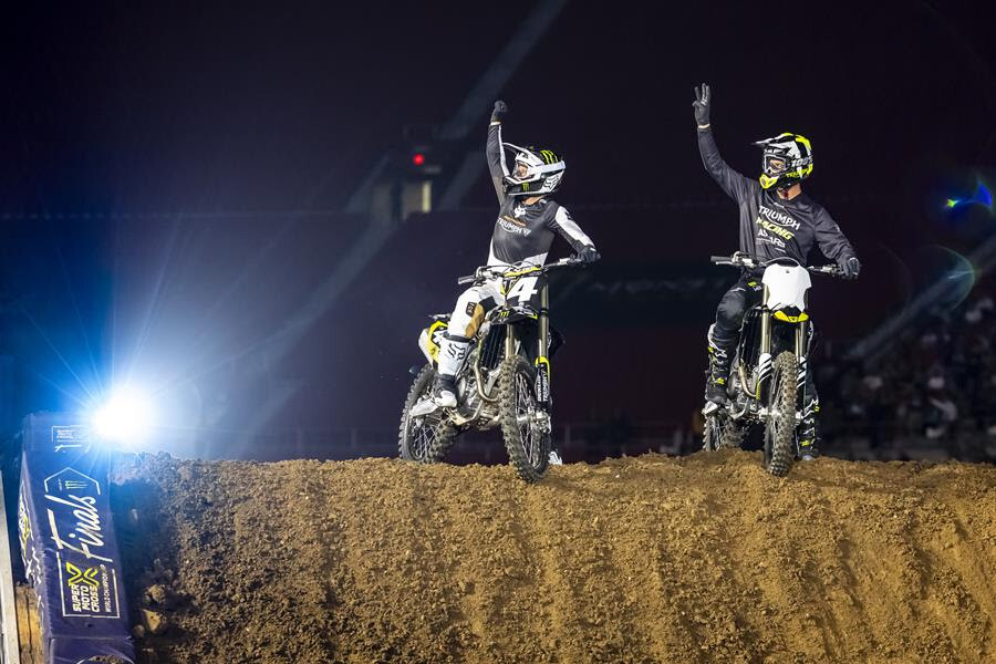 Ricky Carmichael and Jeff Stanton