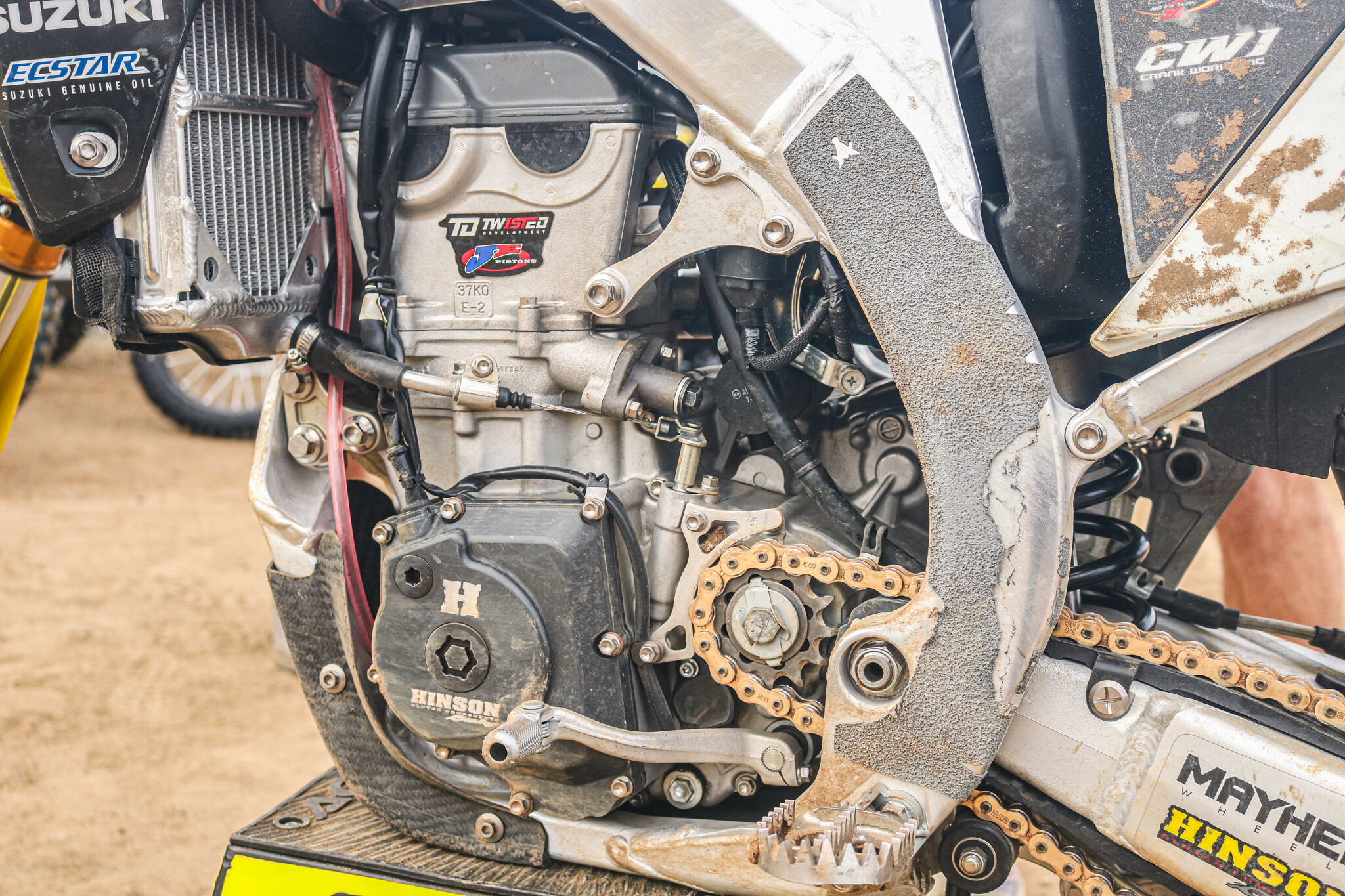 Ken Roczen's Suzuki RM-Z450