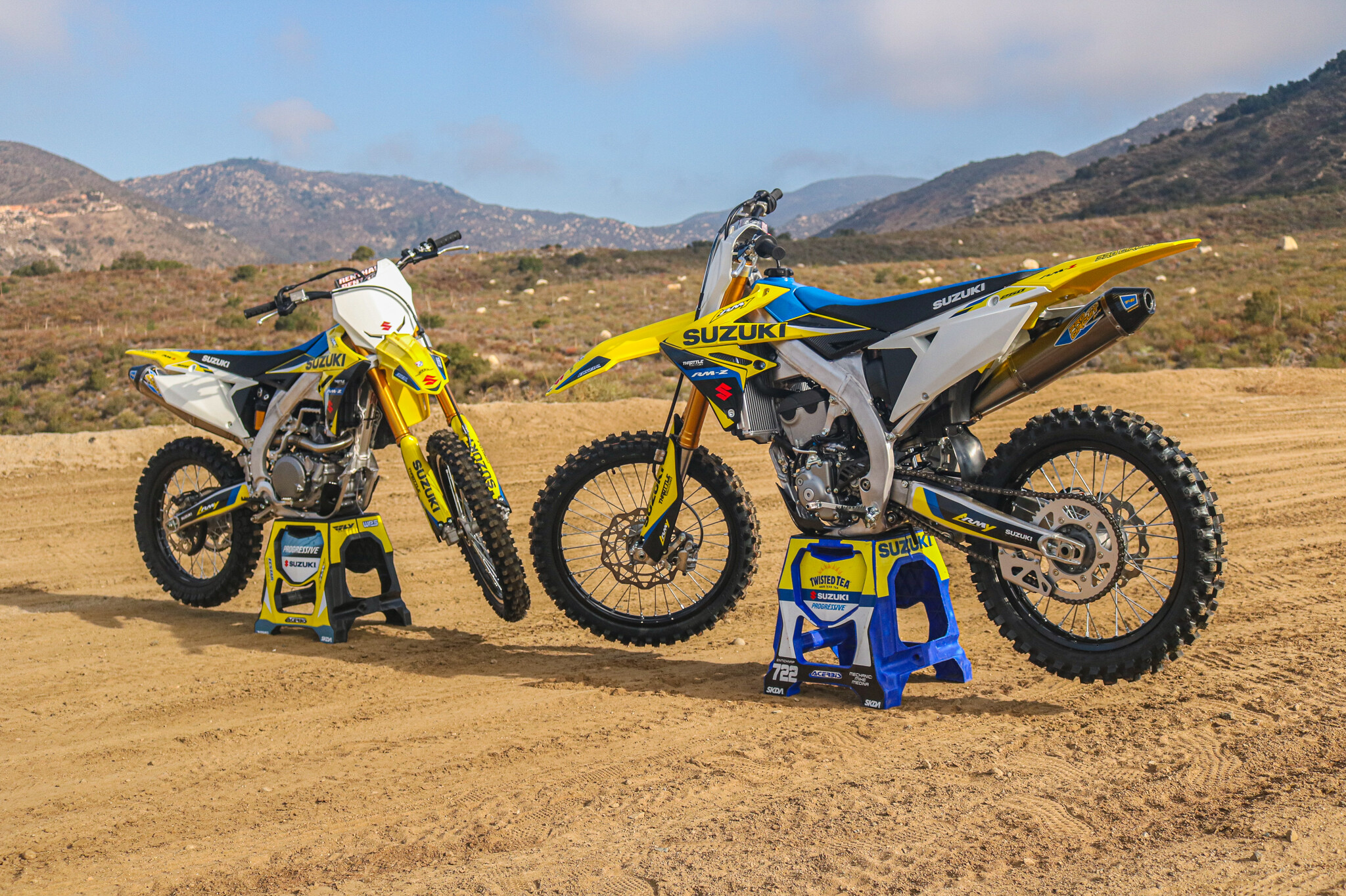 2024 Suzuki RM-Z450 and RM-Z250