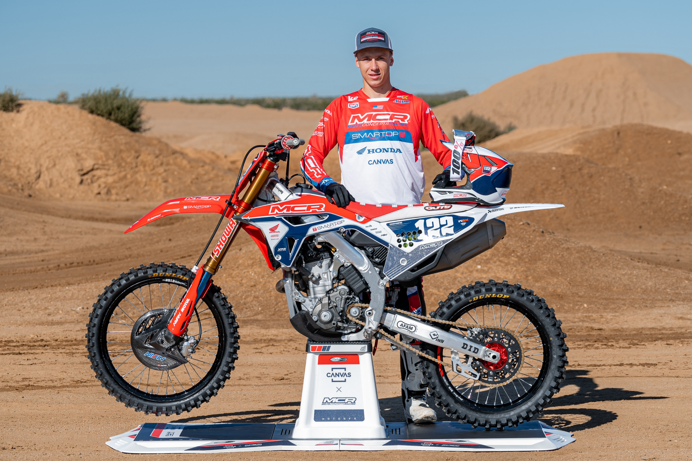 Carson Mumford Signs with MotoConcepts