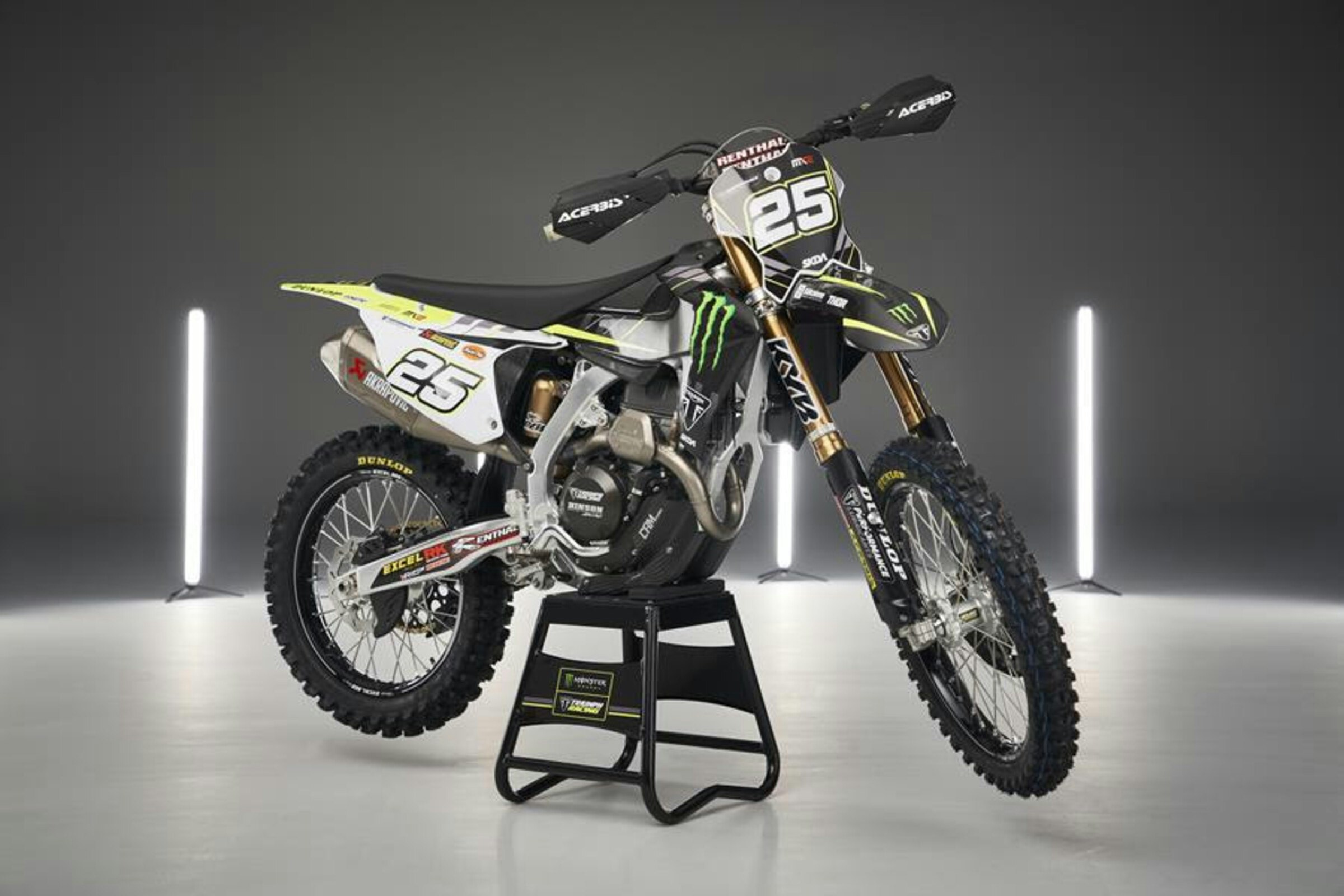 Triumph Racing, Monster Energy Form Partnership for MX2 World Championship