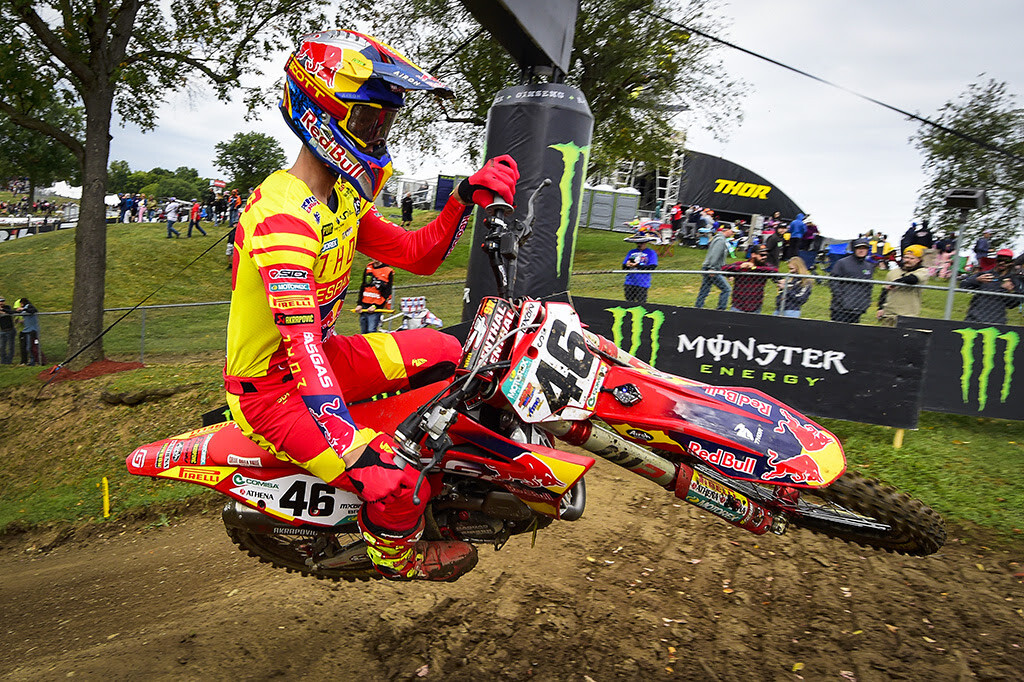MXGP World Champion Jorge Prado in RedBud 2022.