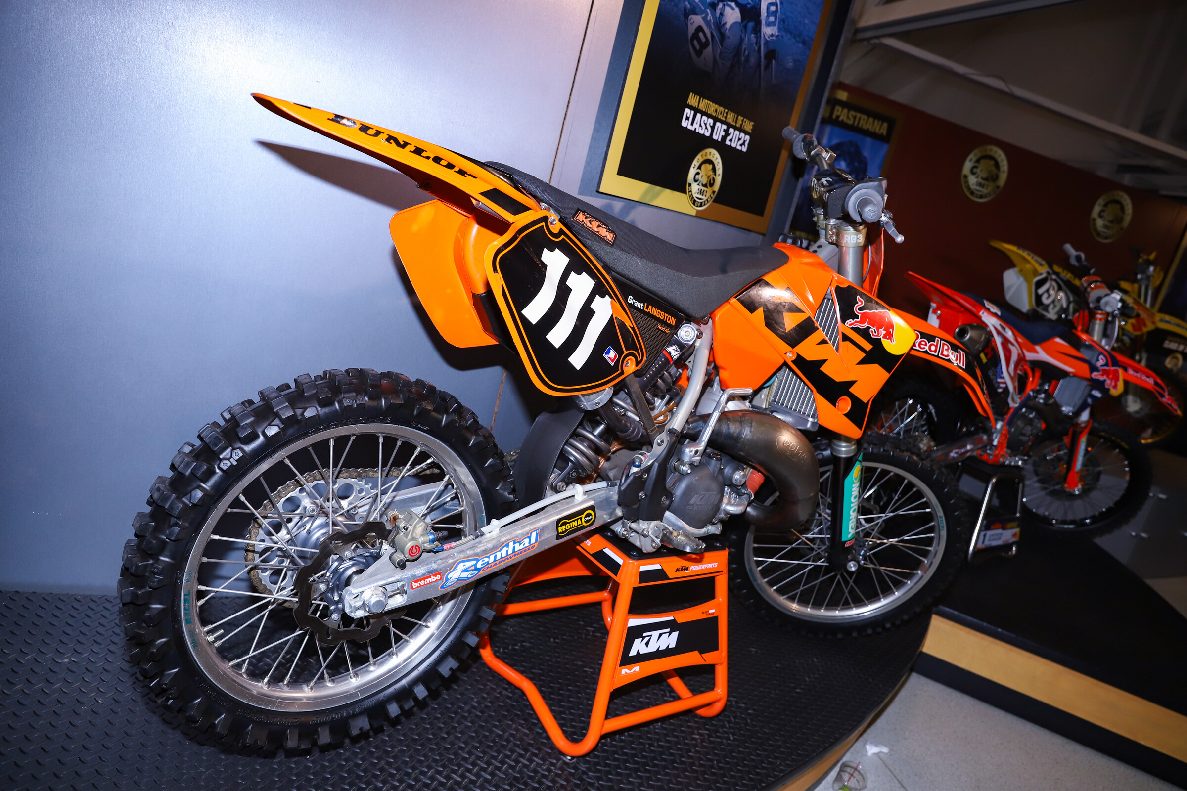 Grant Langston's KTM.