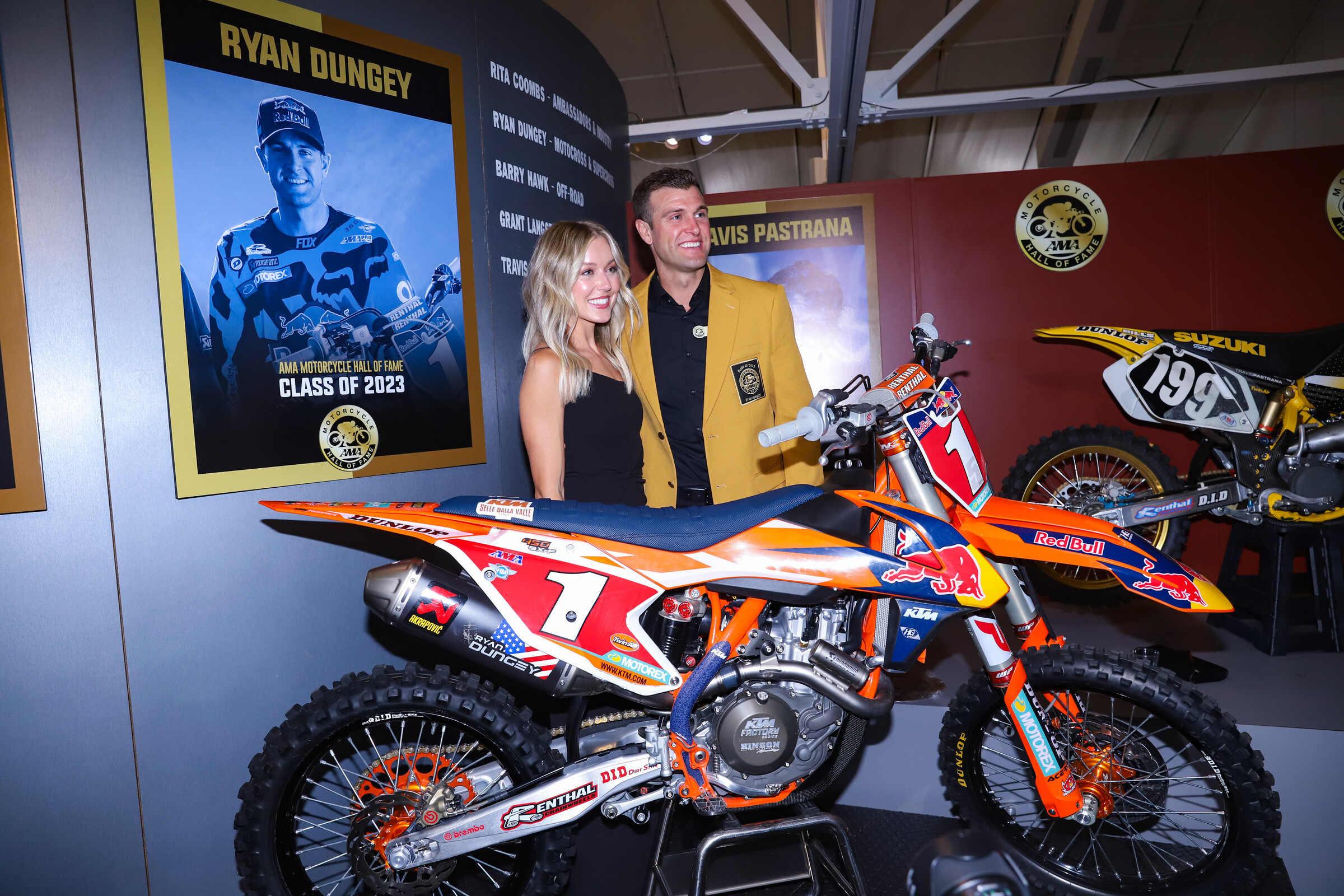 Ryan with his wife Lindsay.