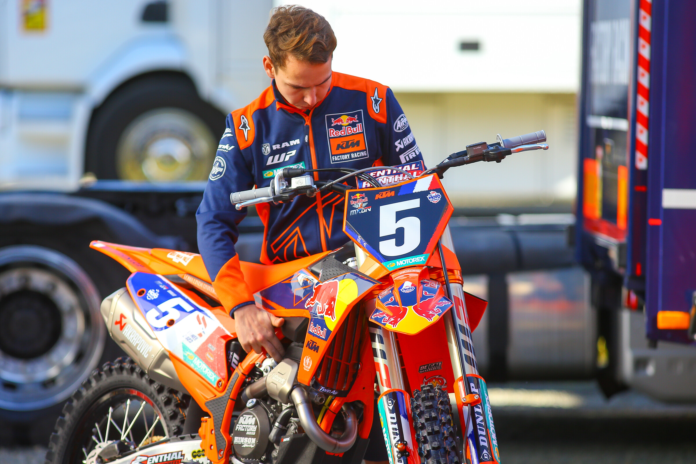Tom Vialle's KTM 250 SX-F.