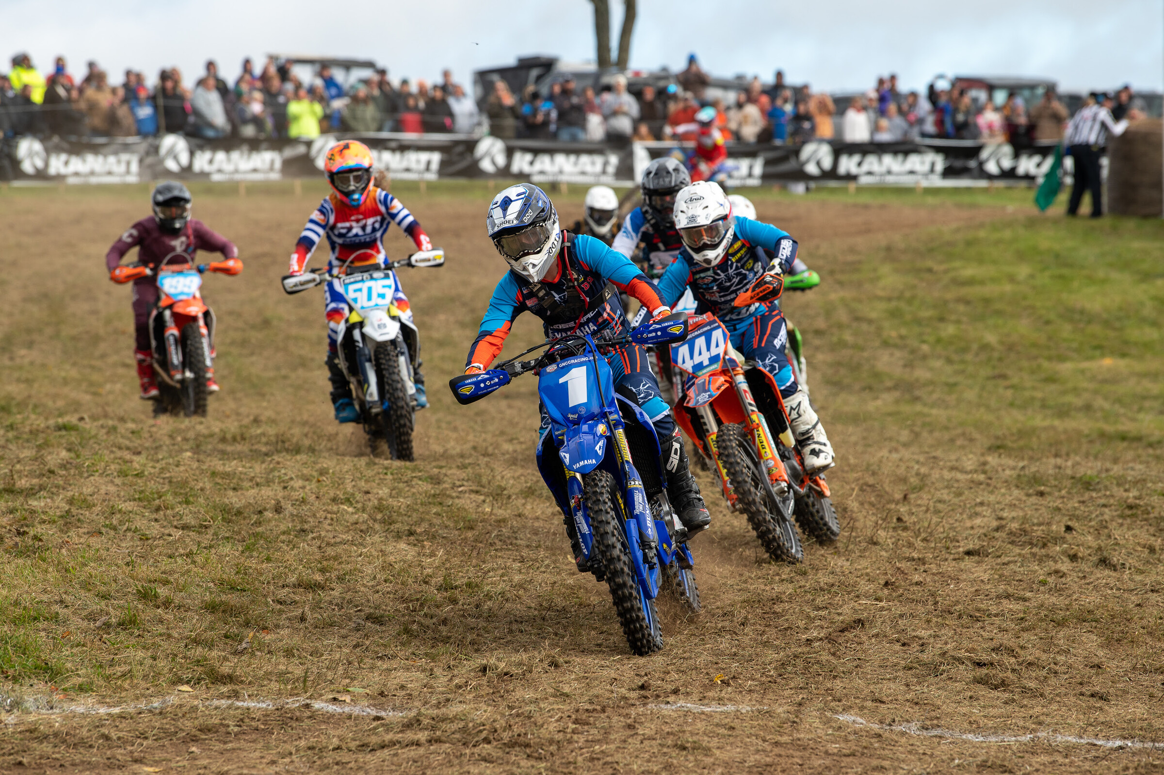 Rachael Archer (AmPro Yamaha) grabbed the early lead and came through to earn the WXC class in at the Kanati Tires Buckwheat 100.