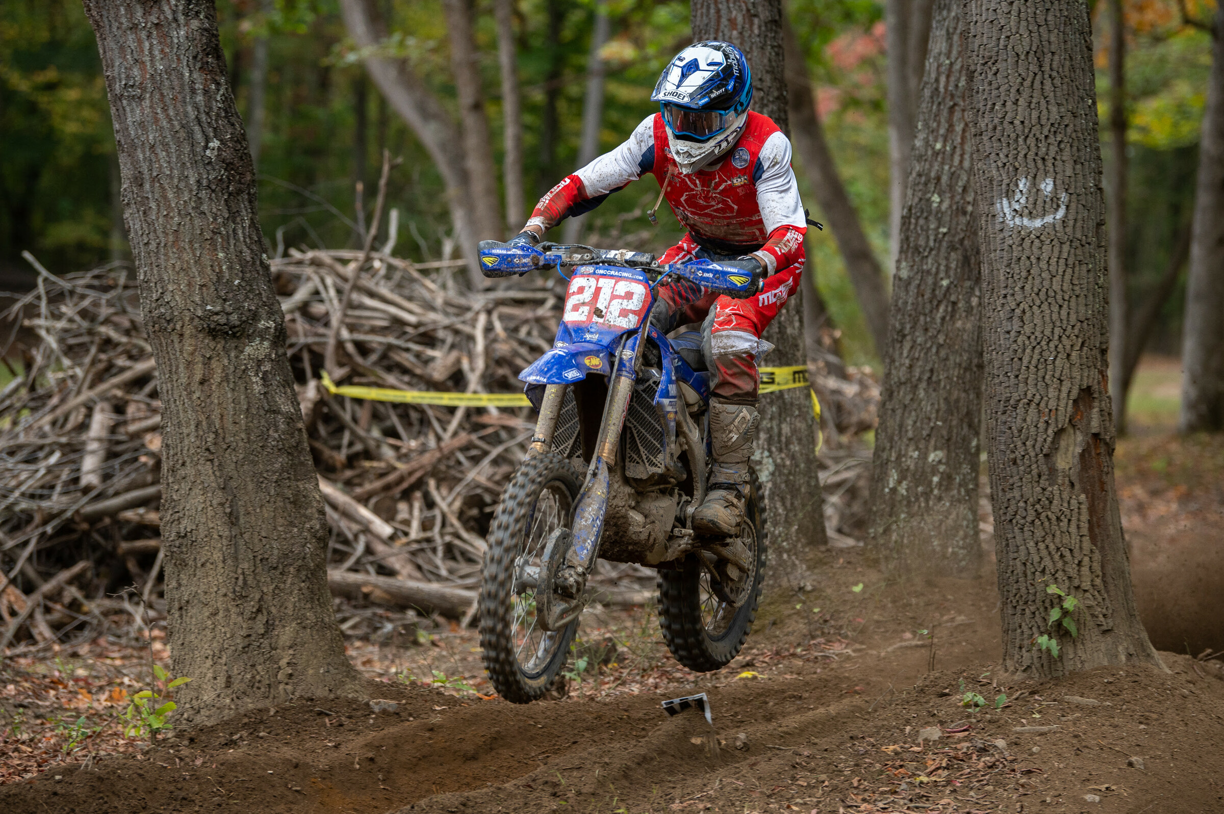 Ricky Russell (AmPro Yamaha) had a great ride on Sunday afternoon as he came through to earn second overall.