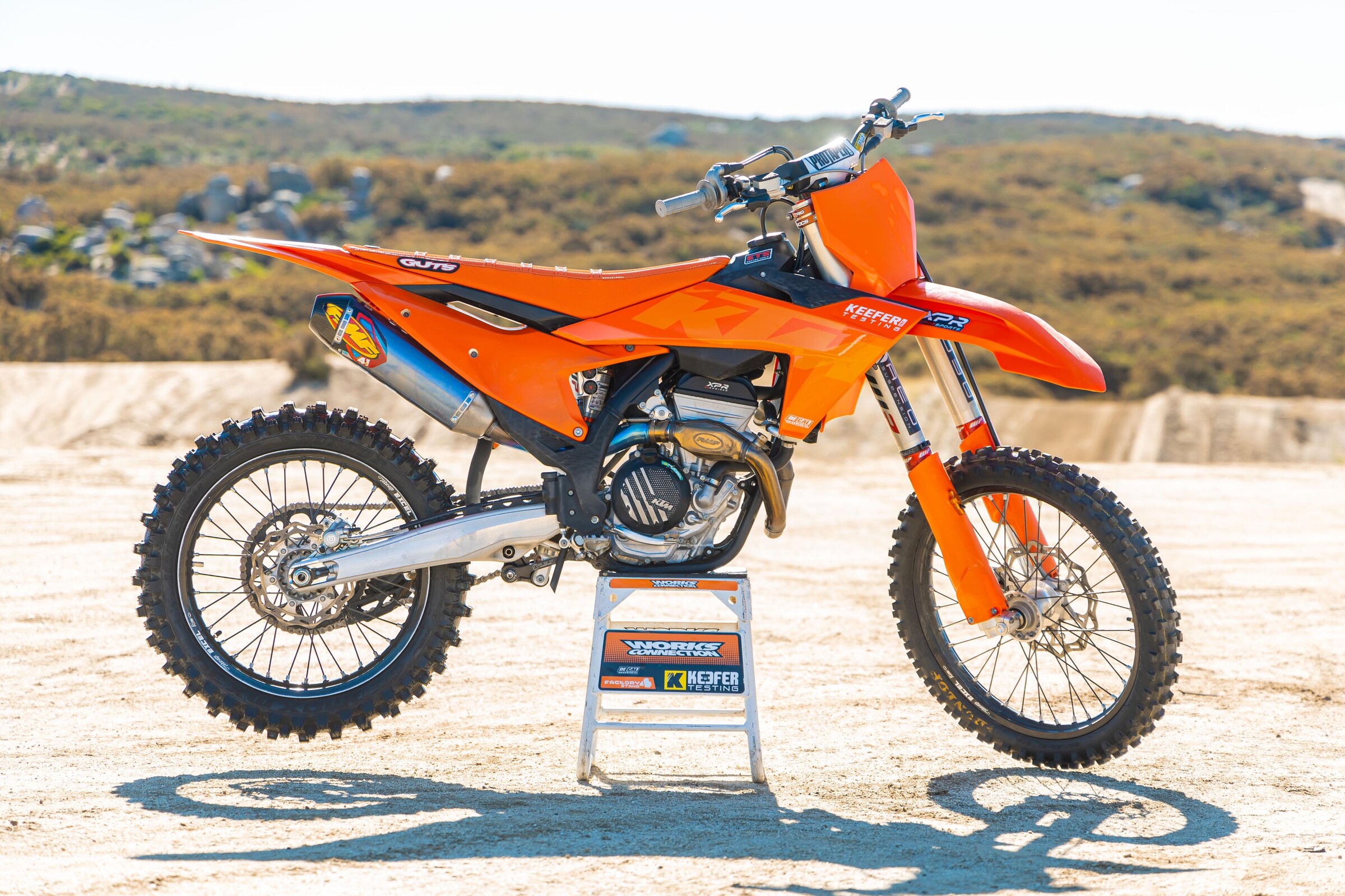 KTM 350 SX-F vs. KTM 450 SX-F
