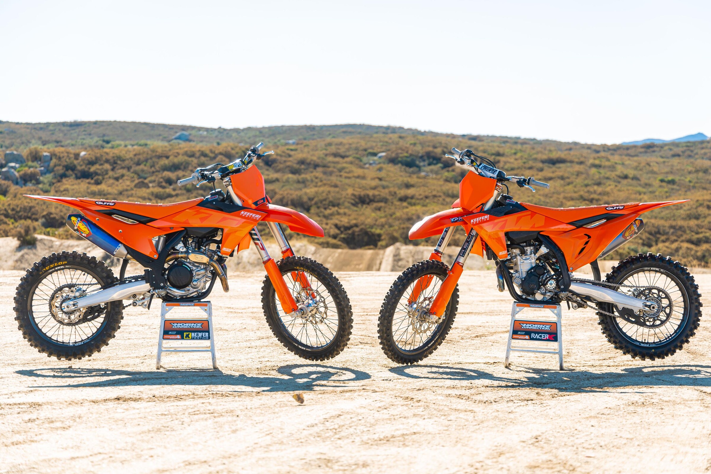 KTM 350 SX-F vs. KTM 450 SX-F