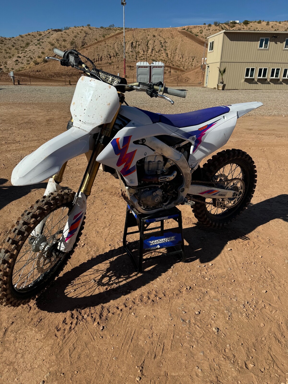 Steve chose the retro Yamaha look for 2024.