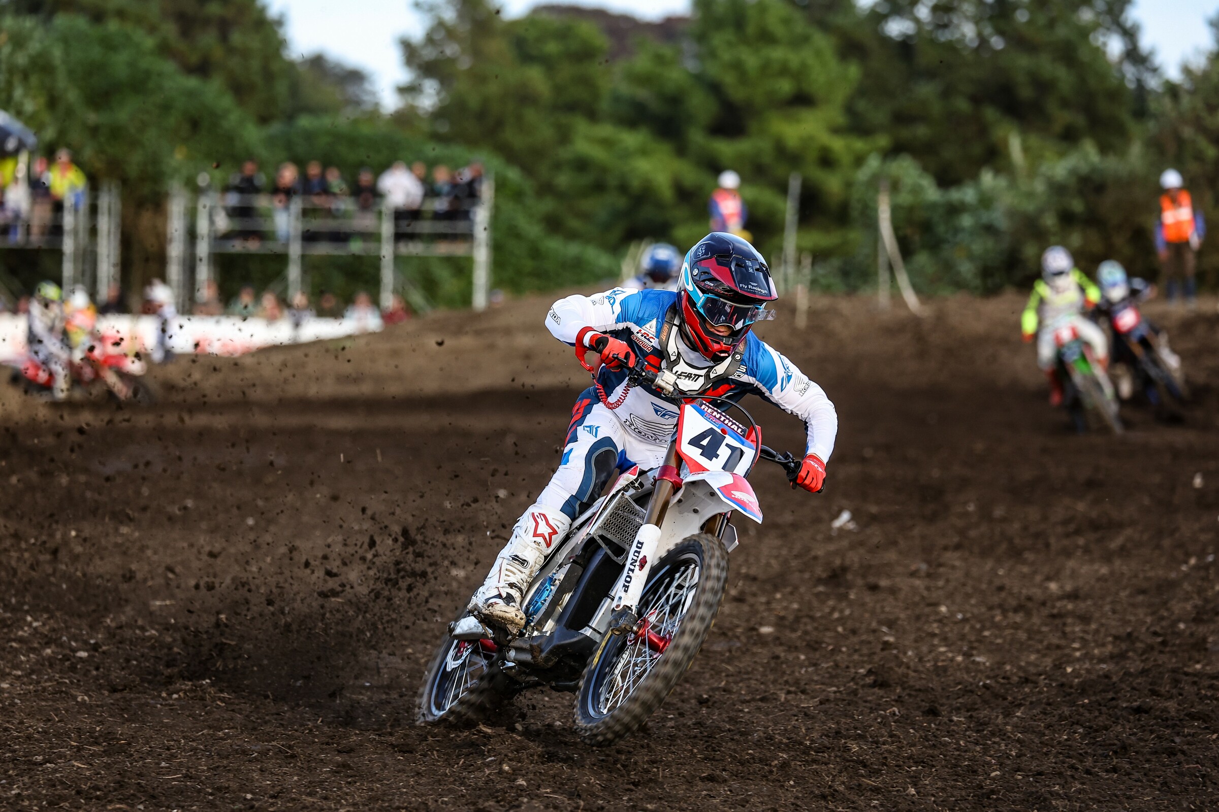 Trey Canard Debuts Honda CR Electric Proto in All Japan Motocross