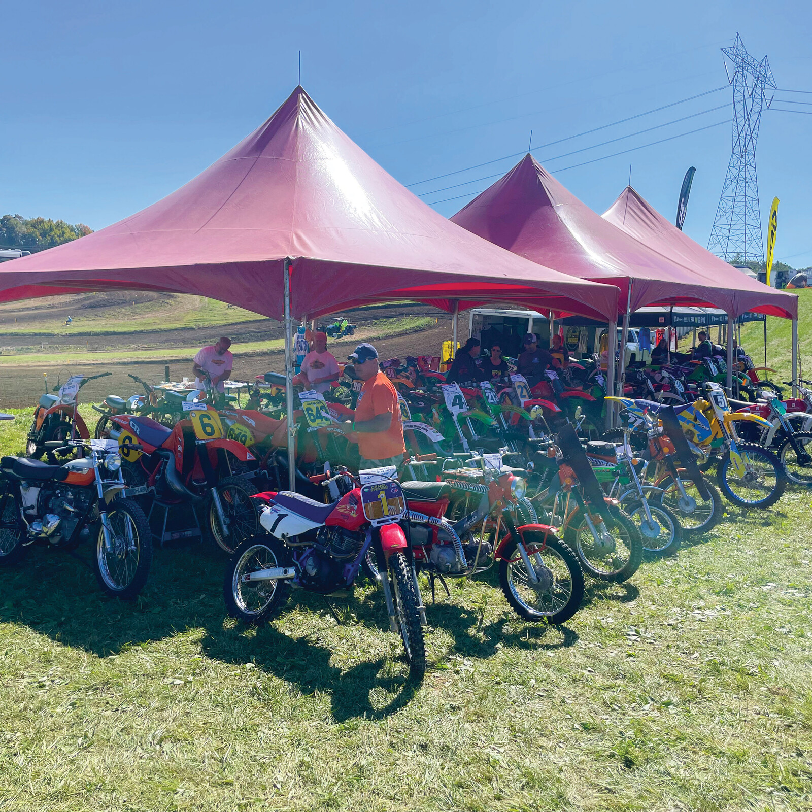 The Big Dave Vet Homecoming bike show at High Point.