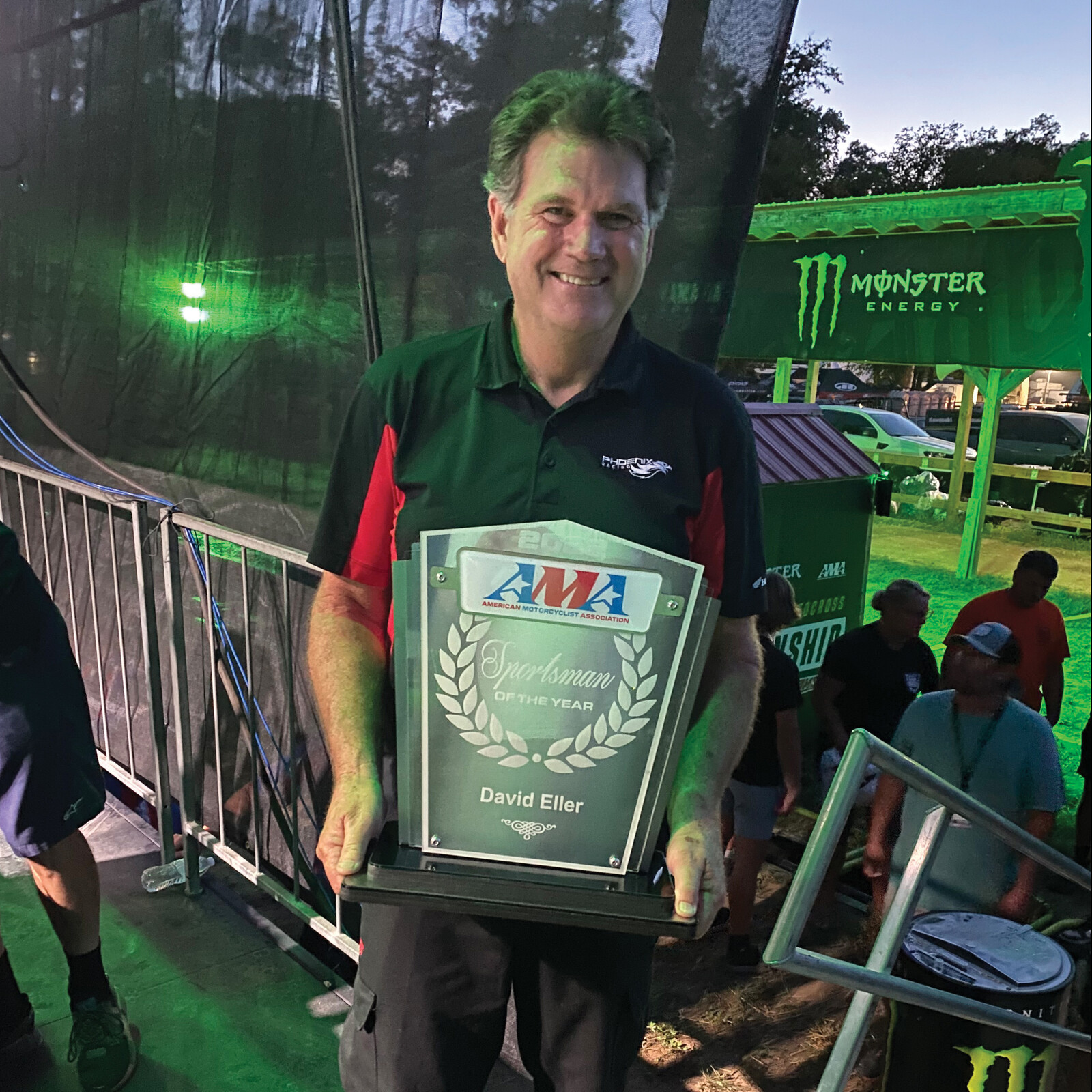 Phoenix Honda’s David Eller is the AMA’s Sportsman of the Year.