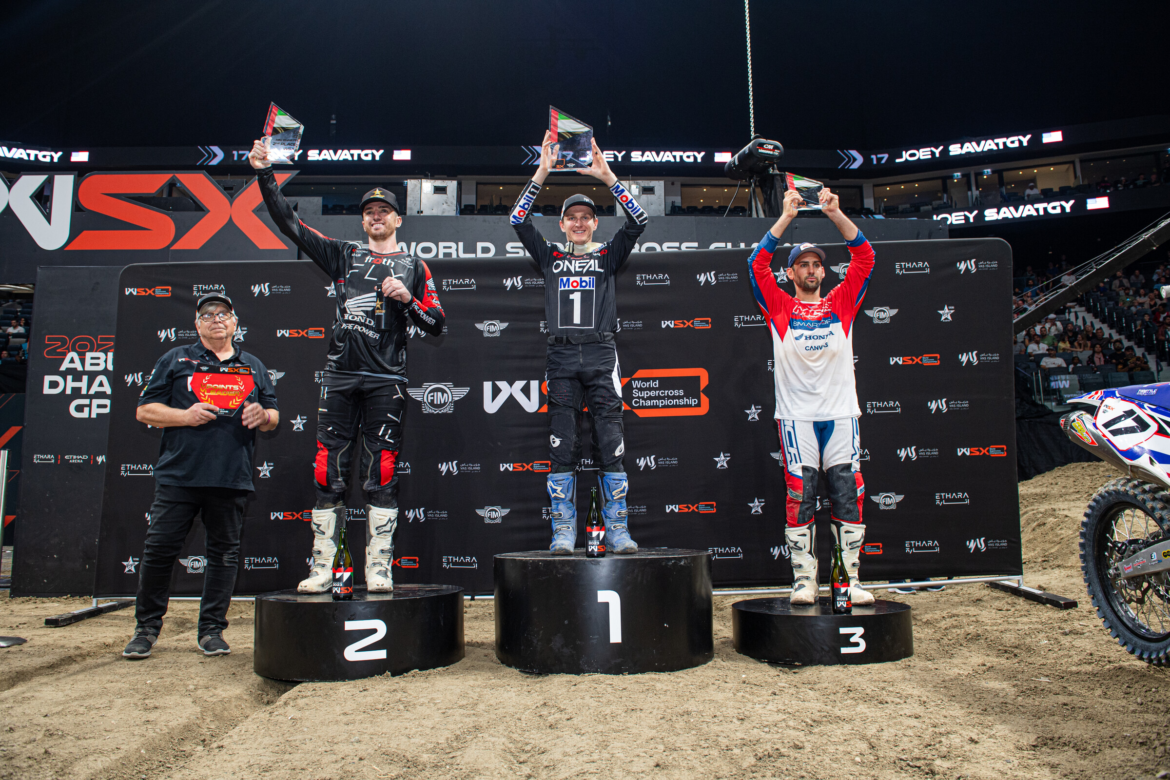 WSX overall podium