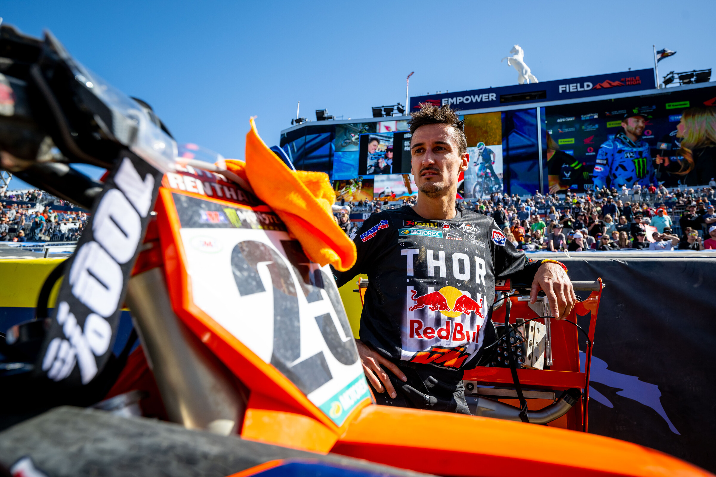 Marvin Musquin Not Racing 2024 Monster Energy AMA Supercross Racer X