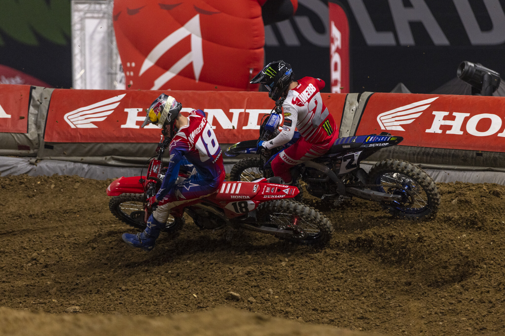 Jett Lawrence and Cooper Webb