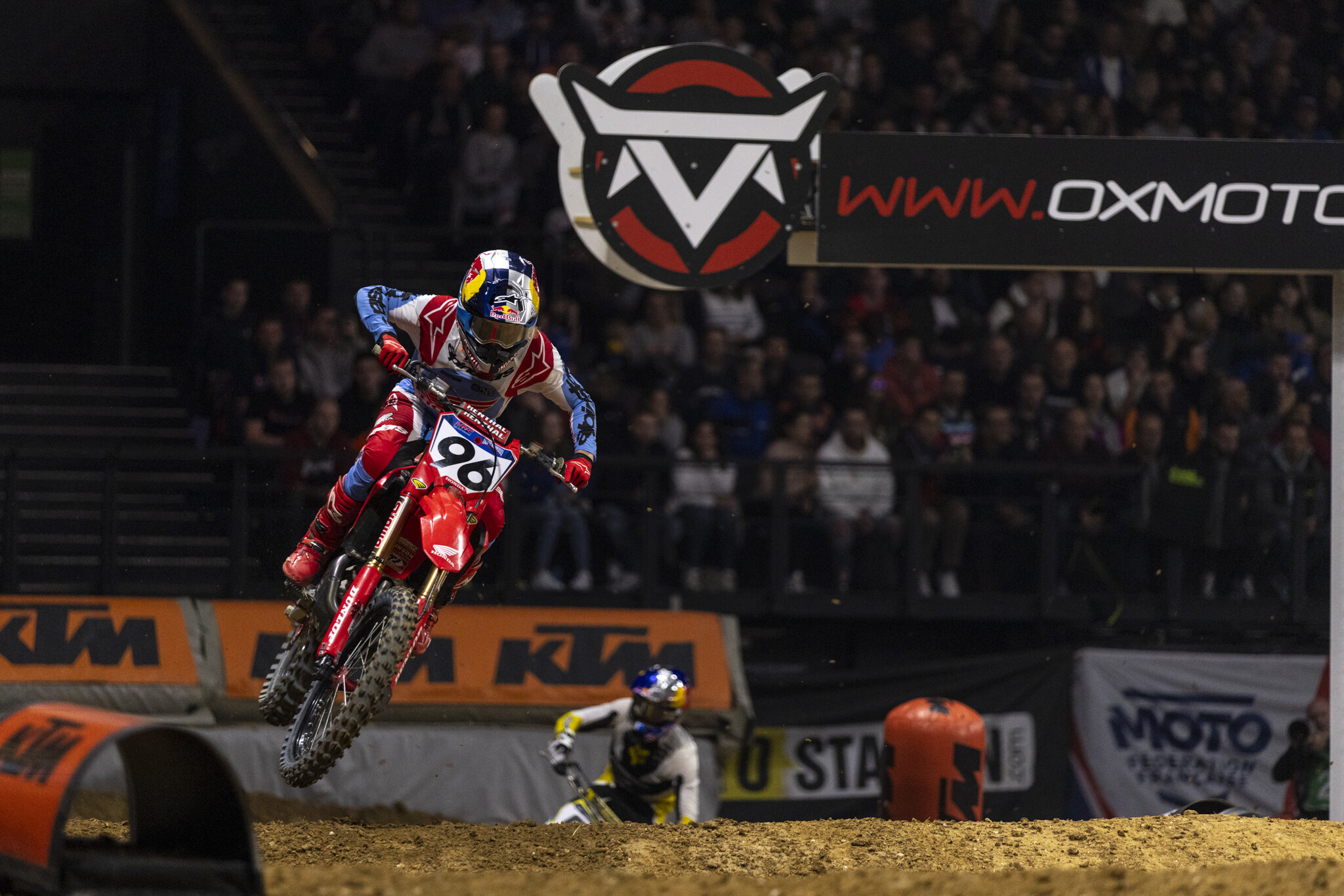 Hunter Lawrence was very competitive in his first 450 race.