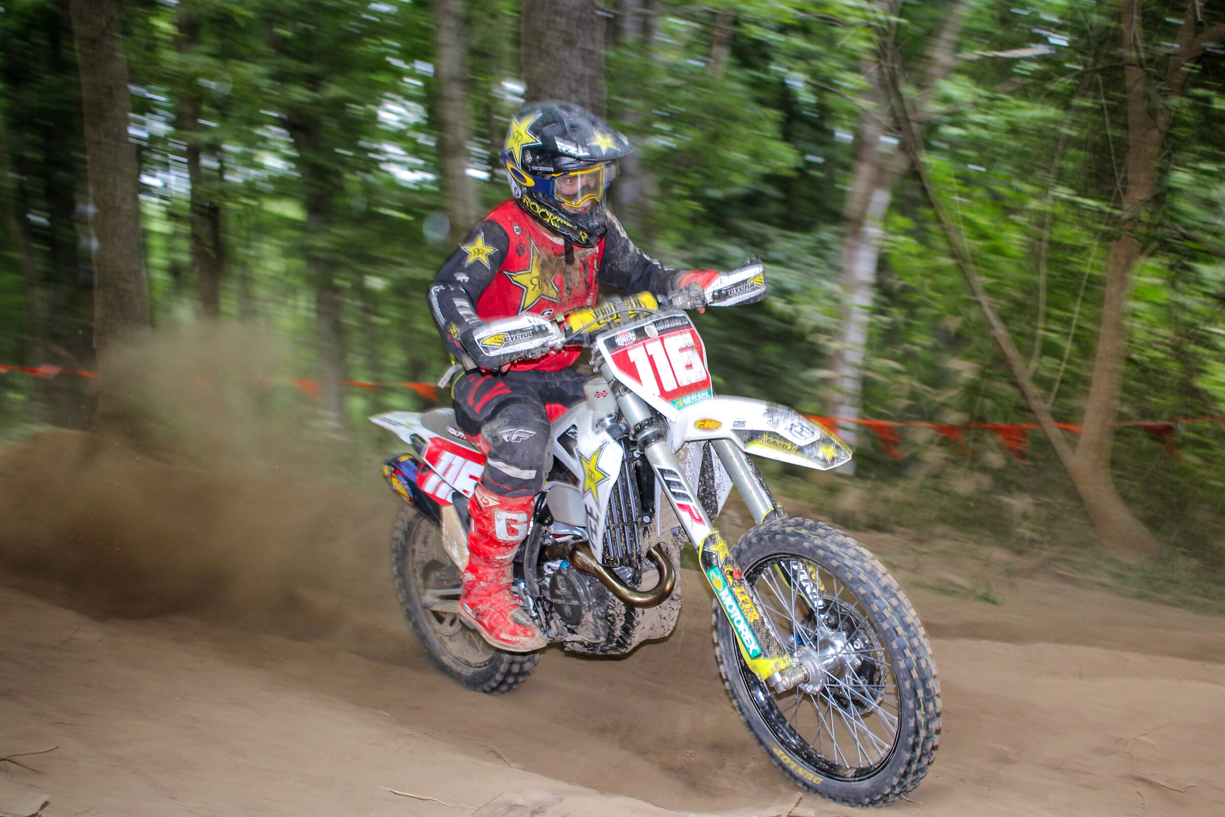 Zach Osborne at the High Voltage GNCC in 2020. 