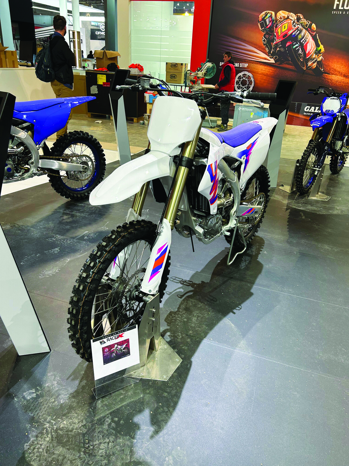 Yamaha YZ450F retro-styling for ’24 so you can party like it’s 1993!