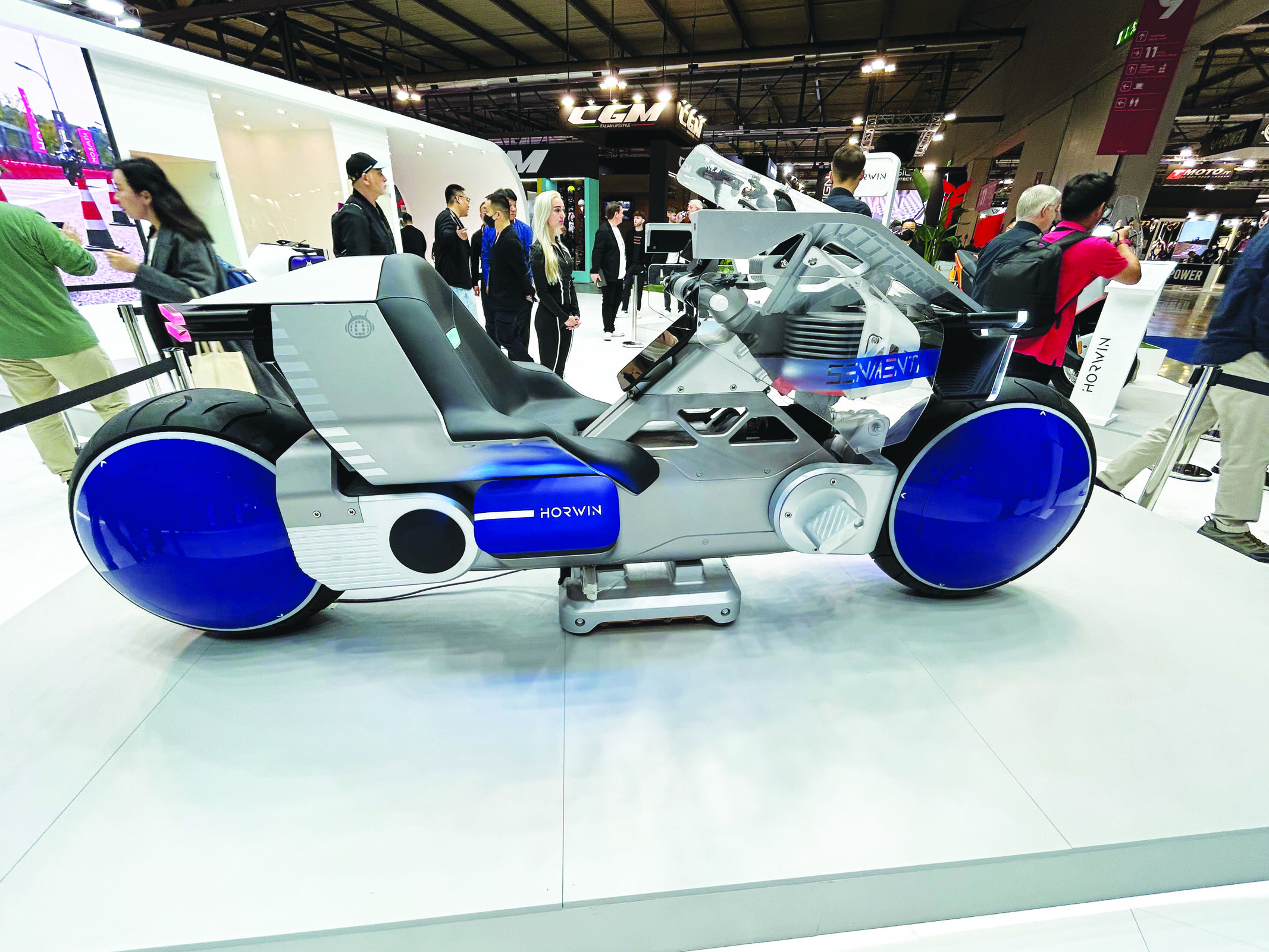 You can finally go all Tron in real life with this futuristic ride.