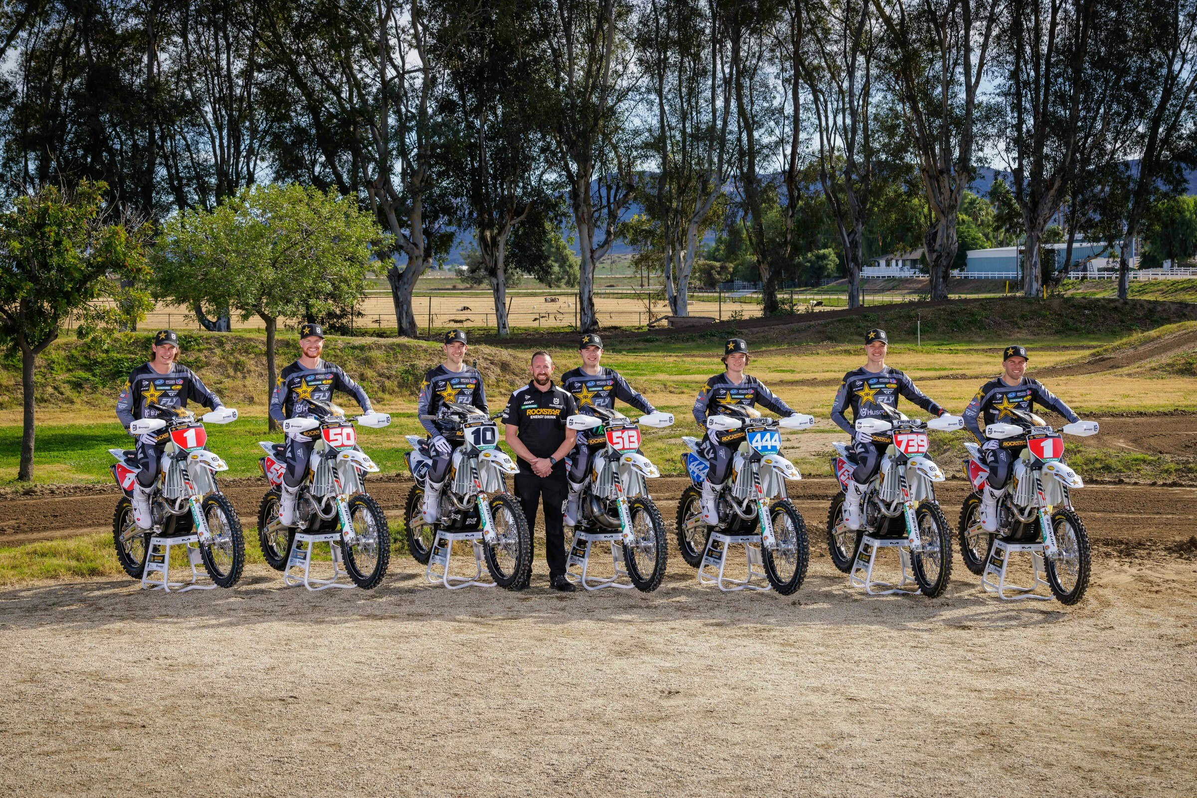 Rockstar Energy Husqvarna Off-Road Lineup For 2024