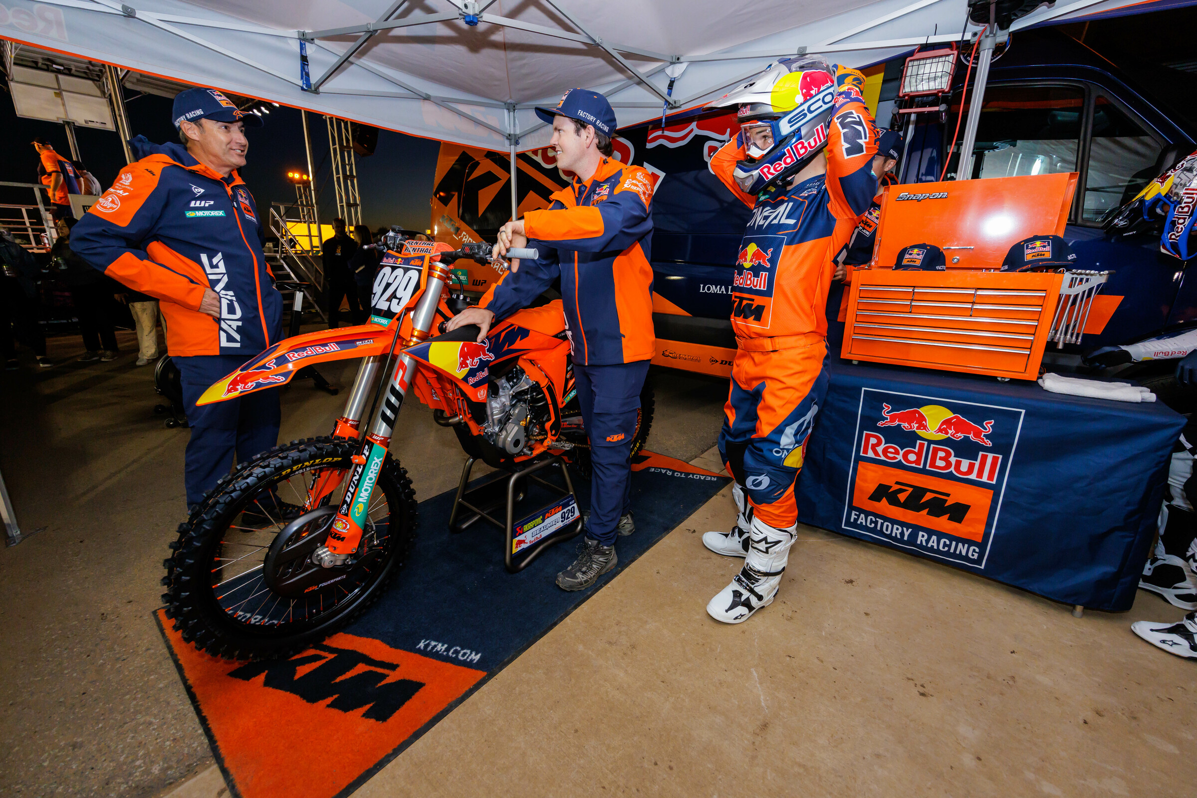 Julien Beaumer on 2024 250SX West Region Prep for Supercross at KTM ...