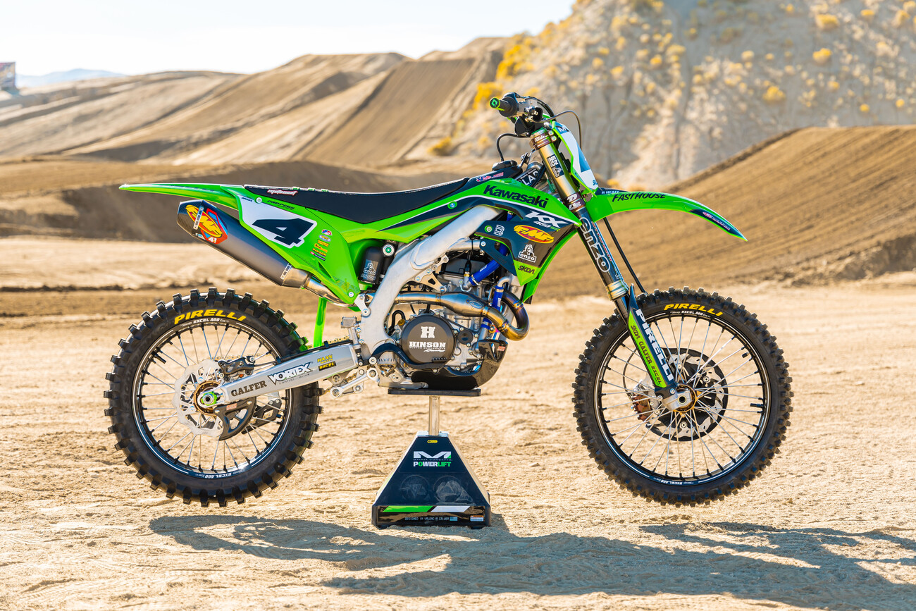 Kawasaki KX450 Garage Build