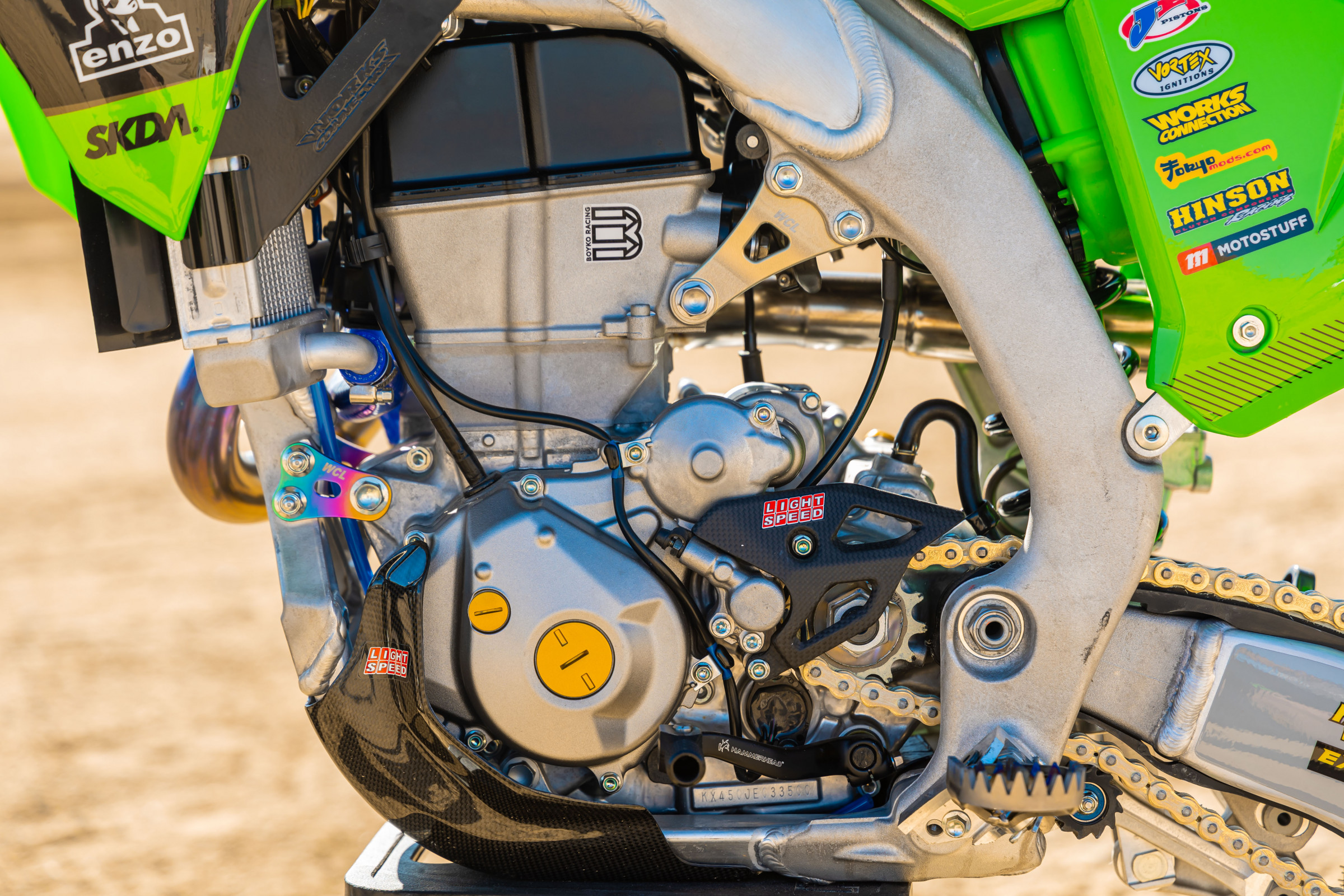 Kawasaki KX450 Garage Build