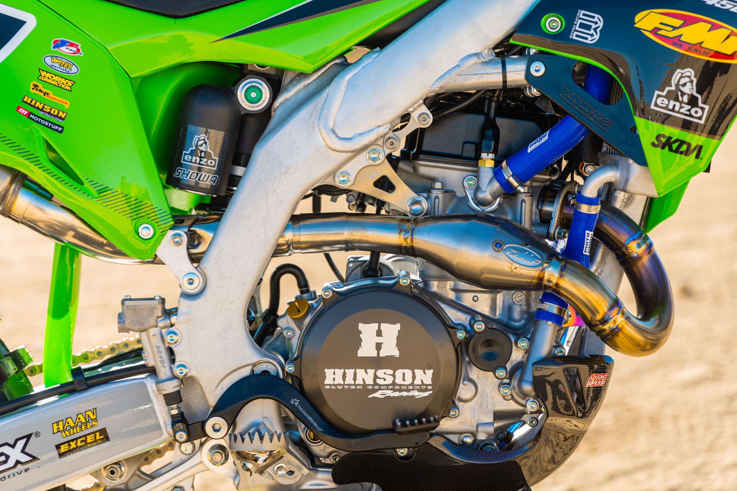 Kawasaki KX450 Garage Build